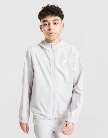 New Balance Woven Full Zip Jacket Junior