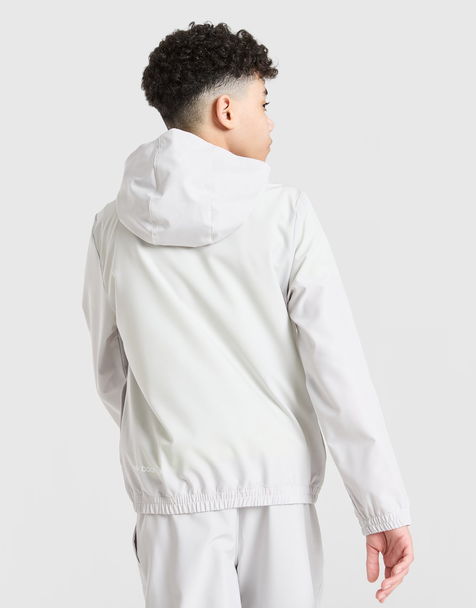 New Balance Woven Full Zip Jacket Junior