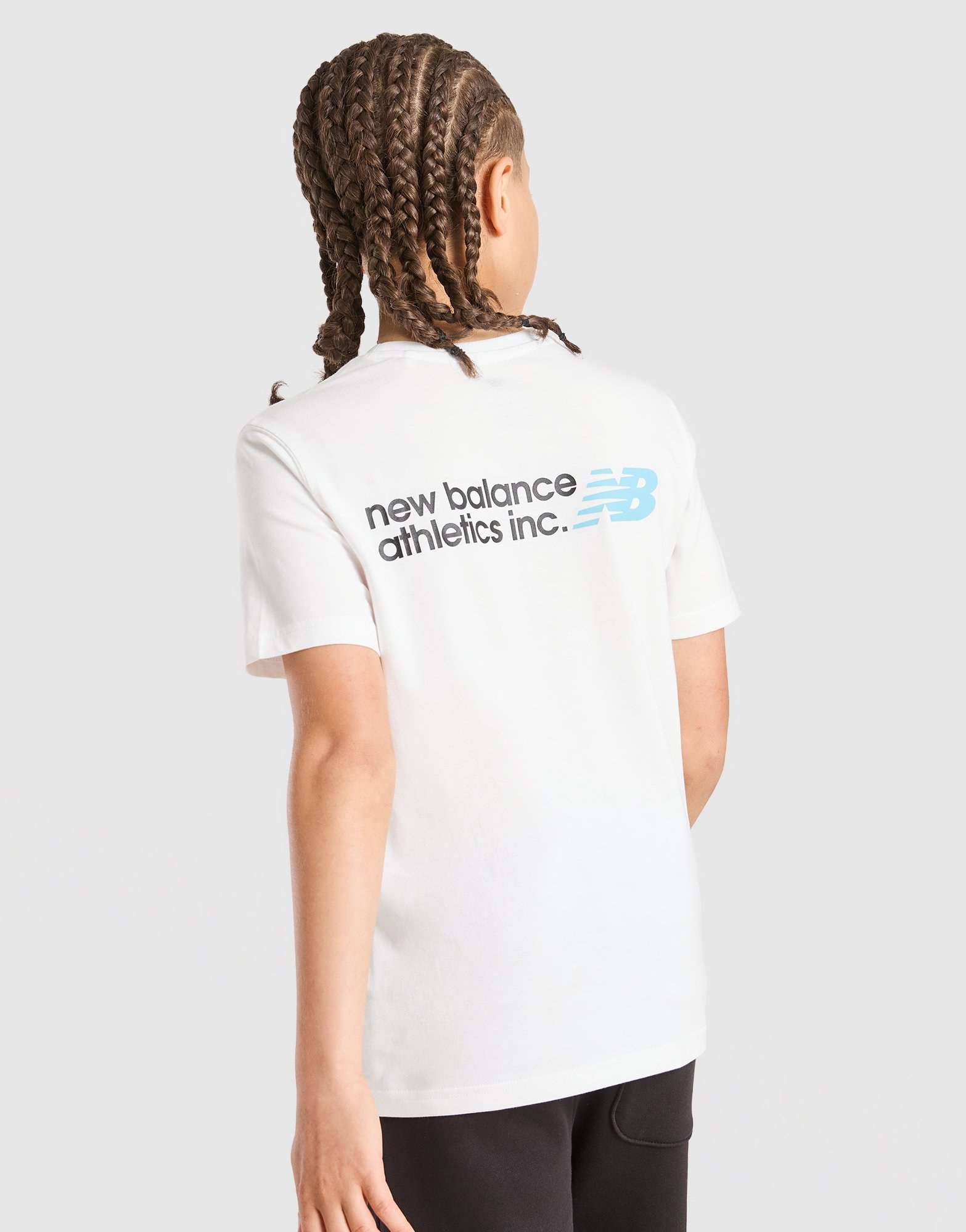 New Balance Linear Back Hit T-Shirt Junior