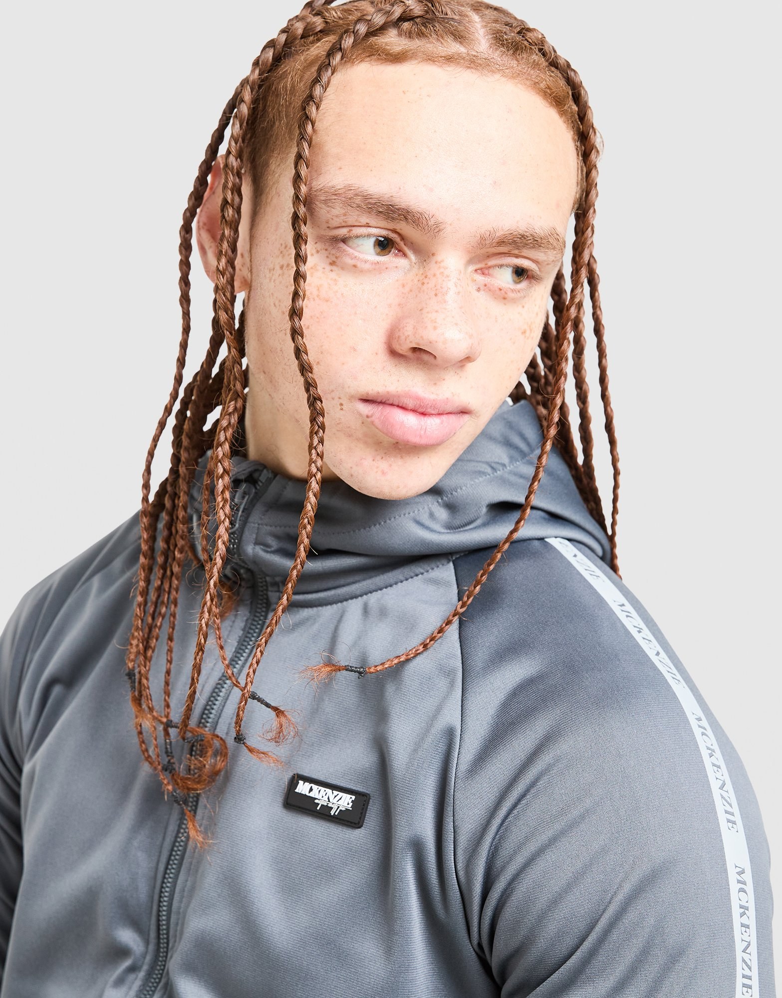 McKenzie Fade Poly Full Zip Hoodie