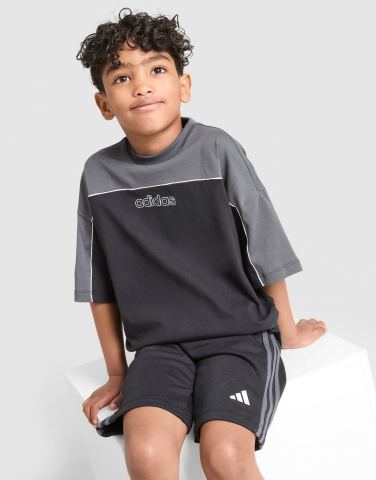 adidas Originals Linear T-Shirt/Shorts Set Children