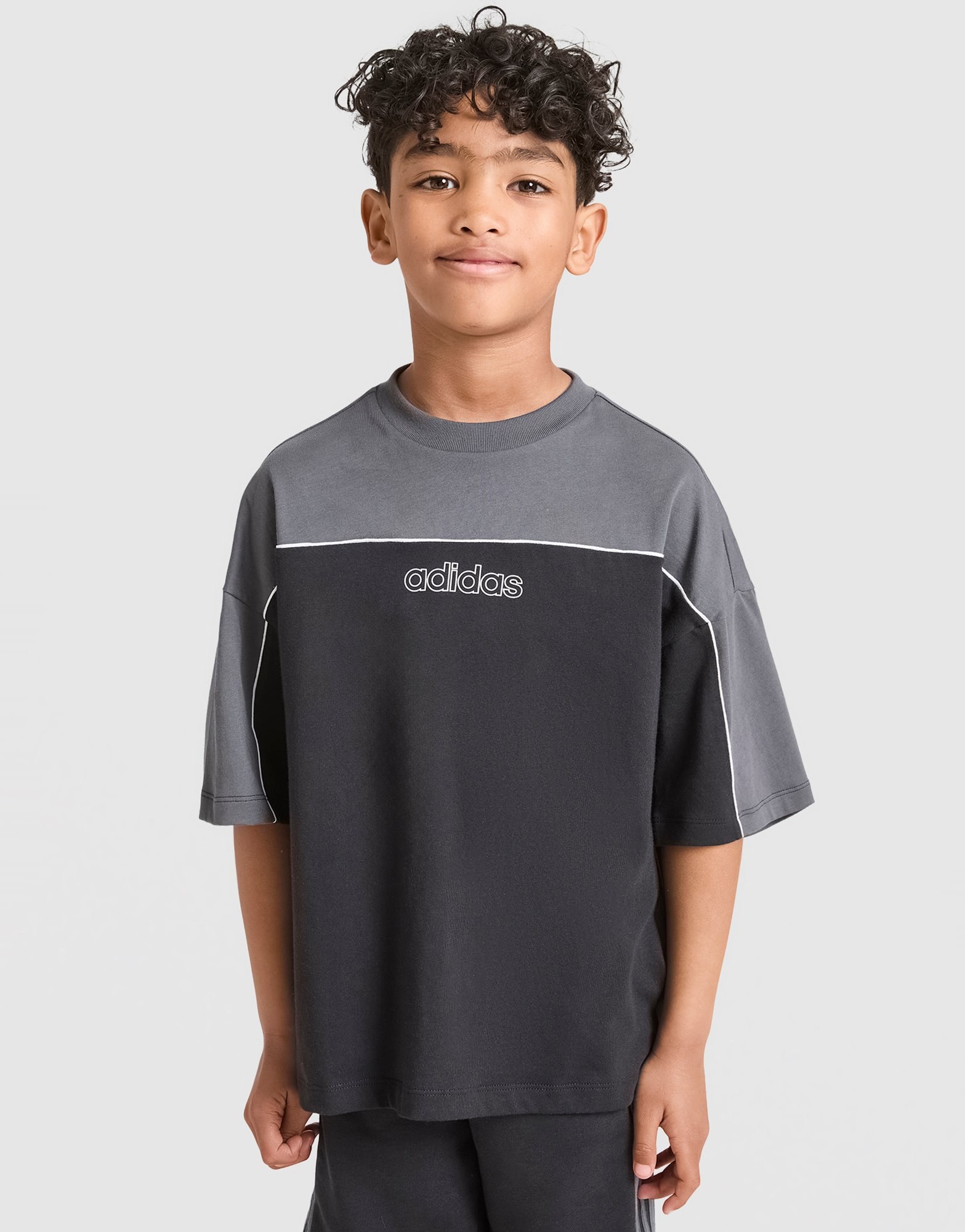 adidas Originals Linear T-Shirt/Shorts Set Children