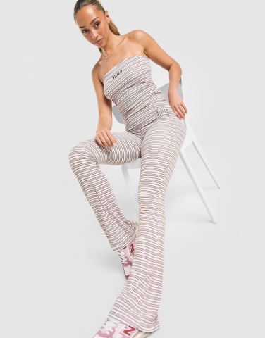 JUICY COUTURE Stripe Logo Flare Joggers