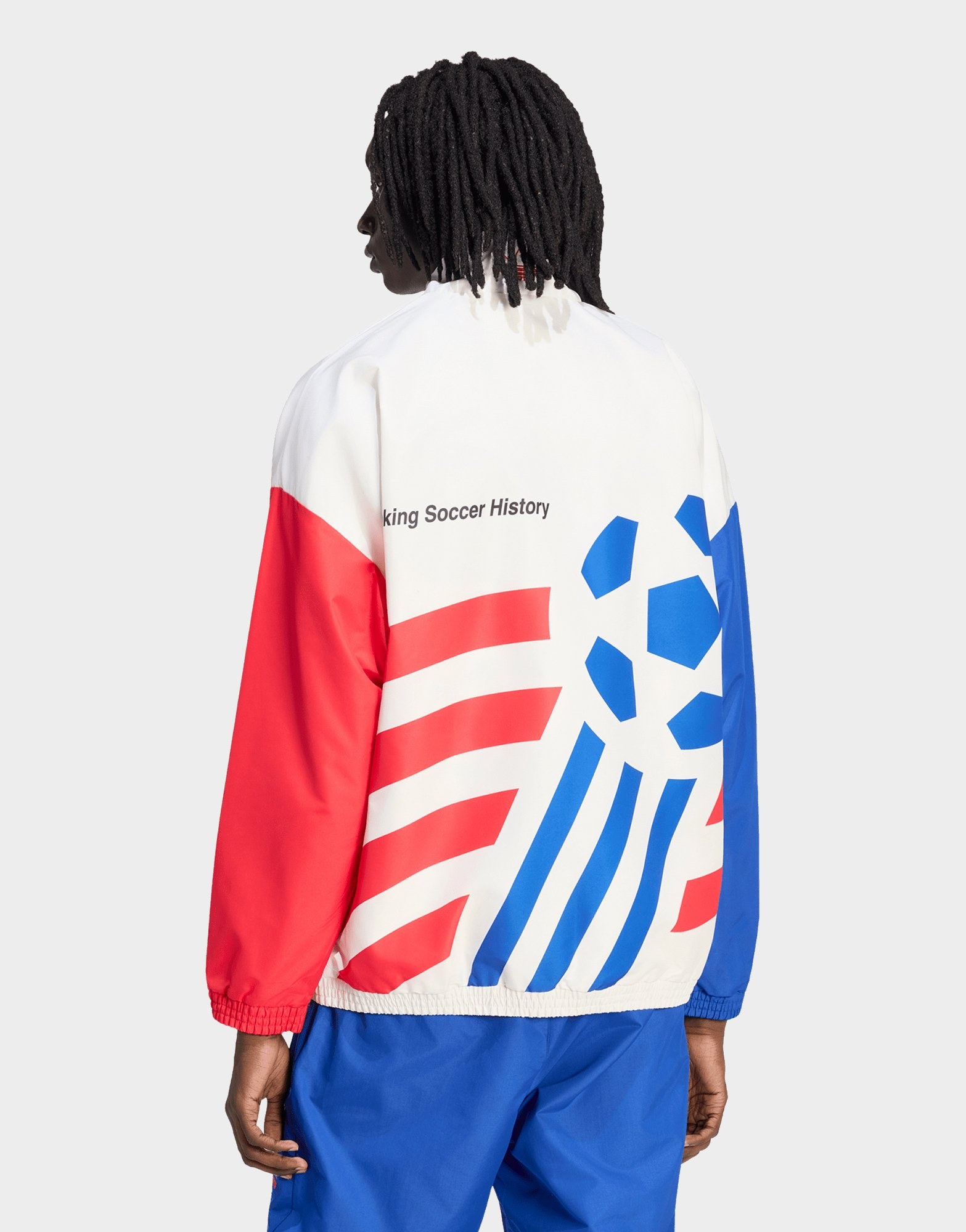adidas Grafik Trainingsjacke, Gewebt