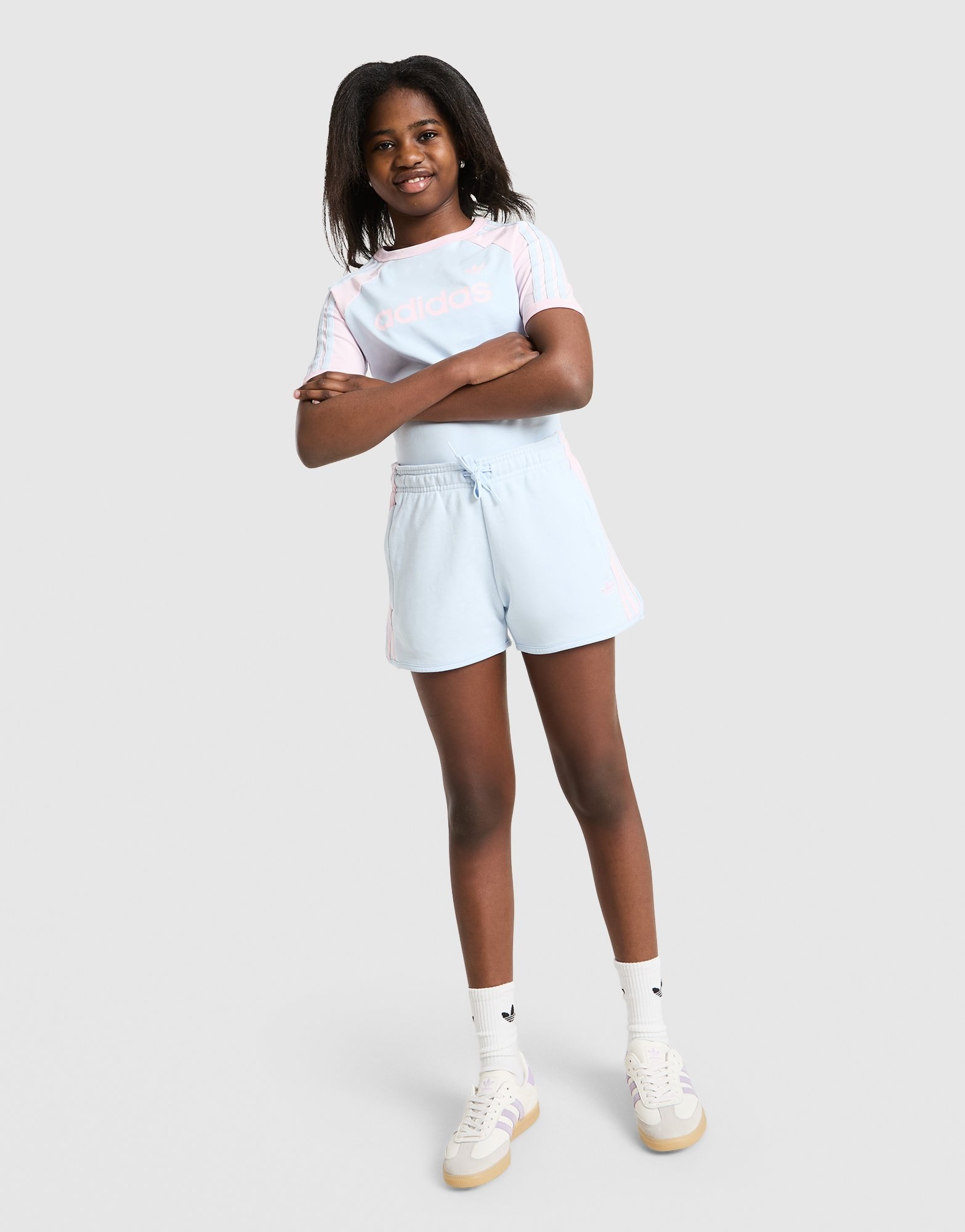 adidas Originals Girls' Fitted T-Shirt Junior