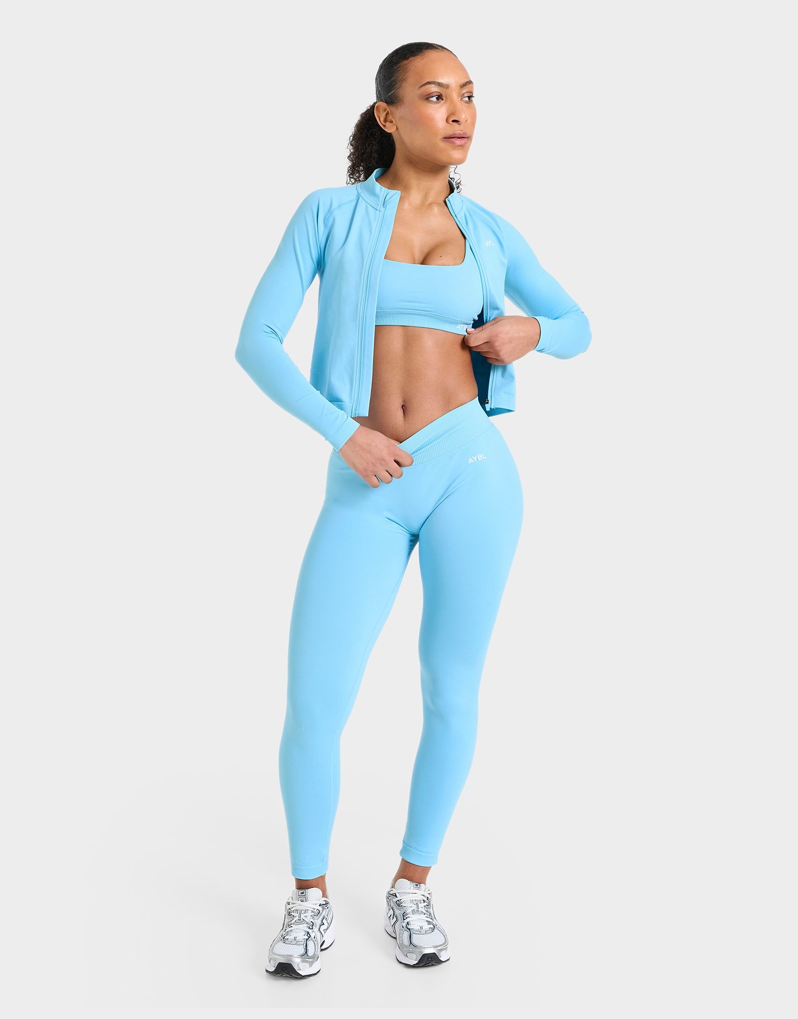 AYBL Enhance Full Zip Seamless Top
