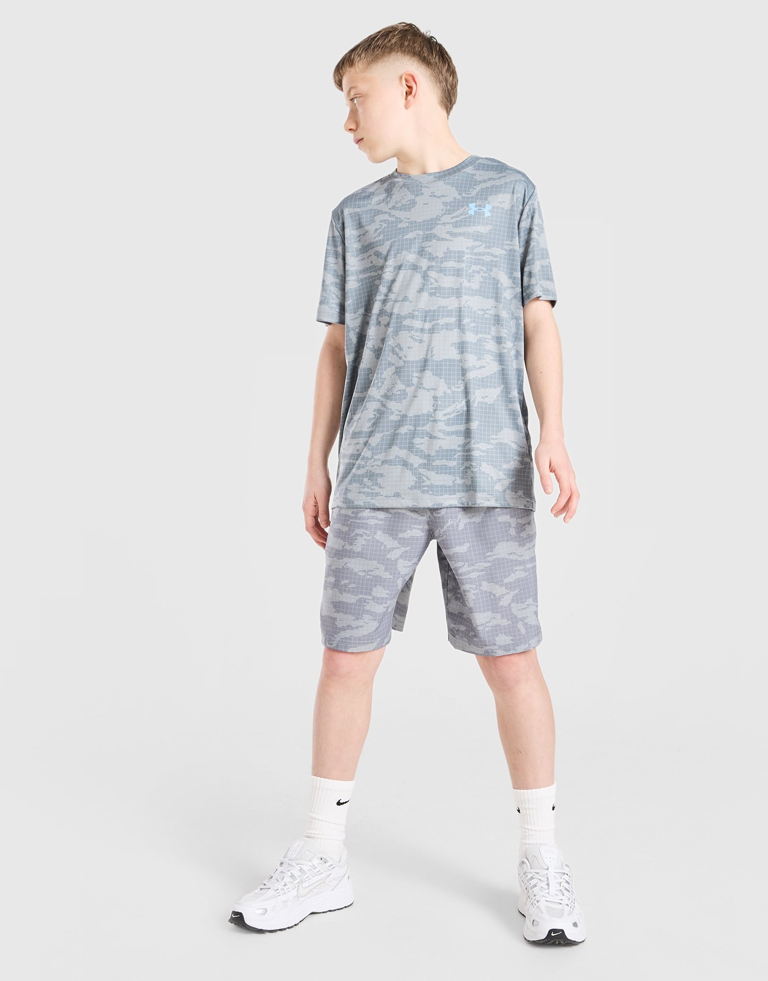 Under Armour Camo All Over Print T-Shirt Junior