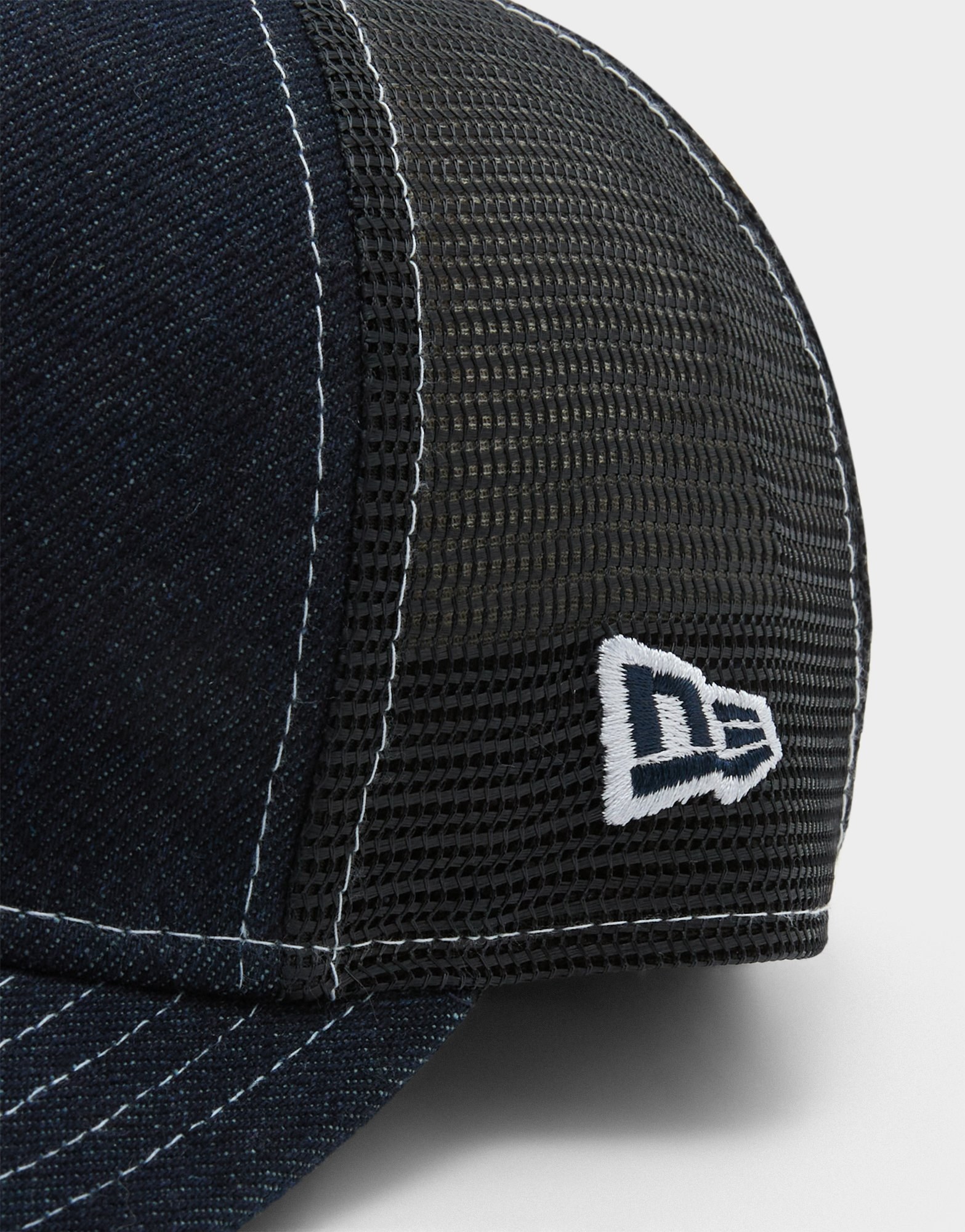 New Era Denim A-Frame 9FORTY Trucker Cap