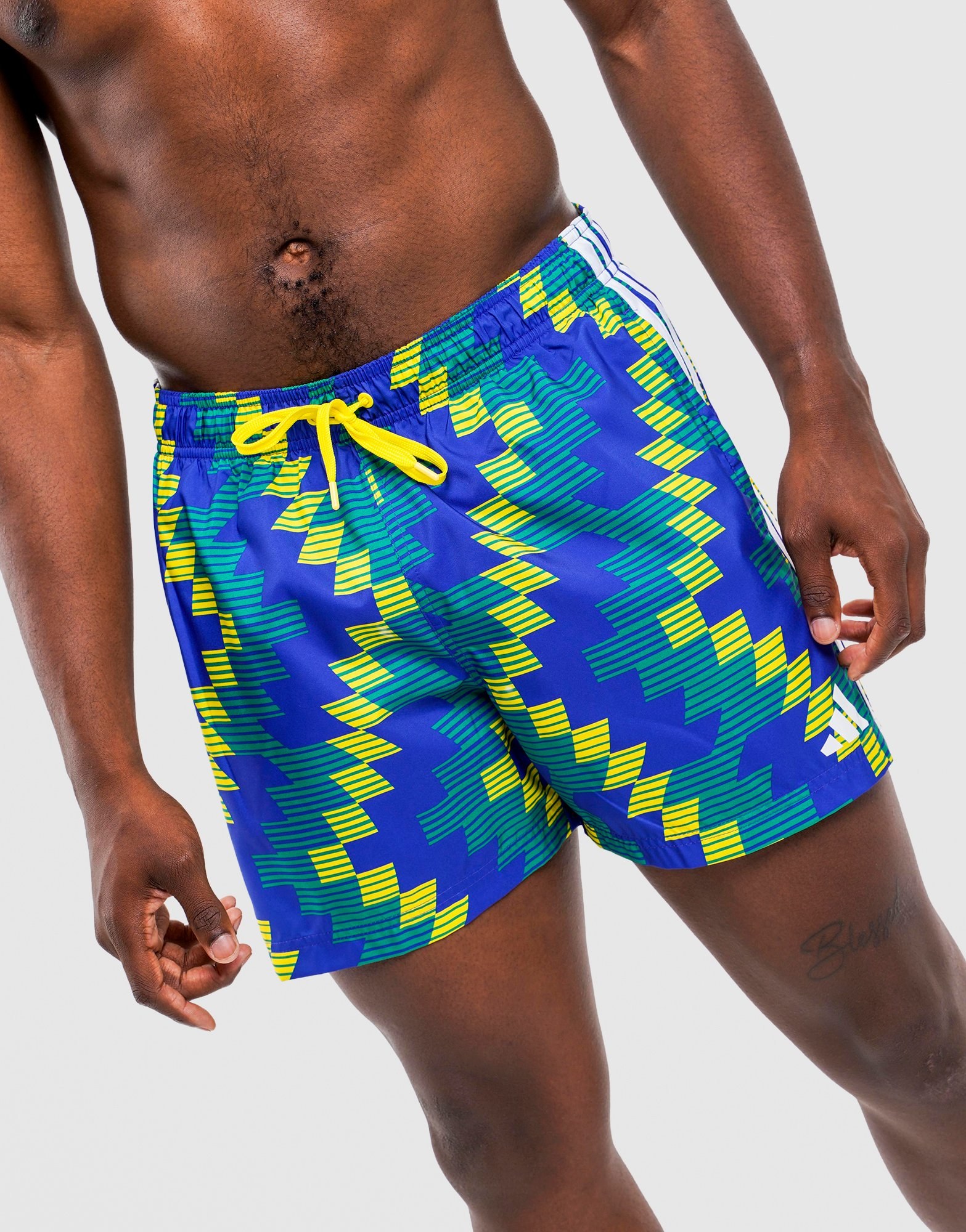 adidas Badeshorts, 13 Cm, Vom Fußball Inspirierte Grafik