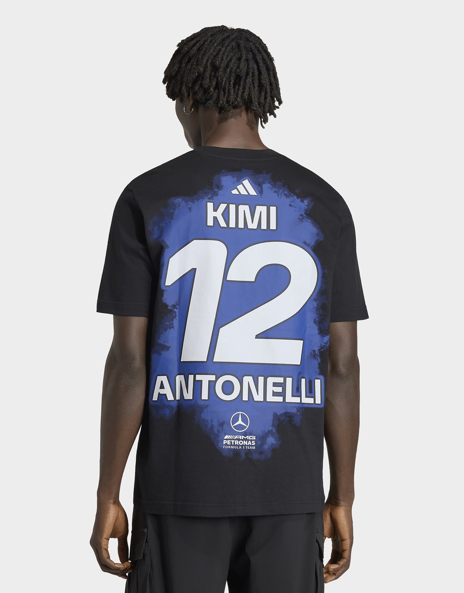 adidas Mercedes Amg Petronas Formula 1 Team Kimi Antonelli Name & Number T-shirt