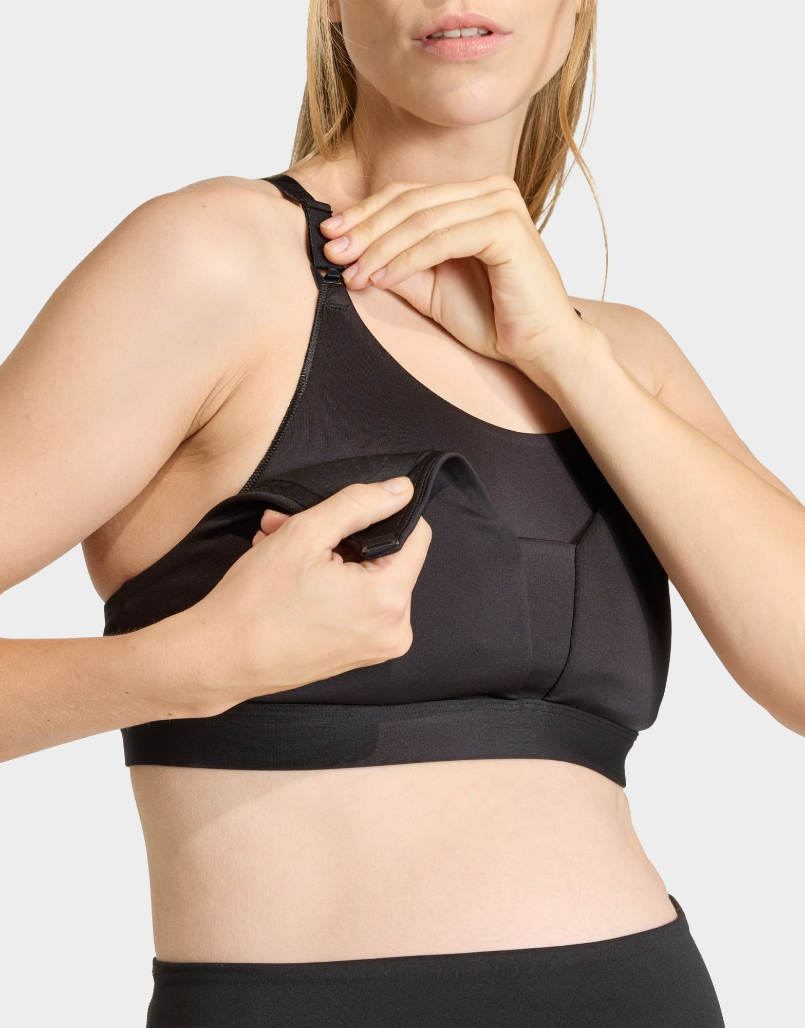 adidas Optime Workout Still-BH, mittlere Belastung