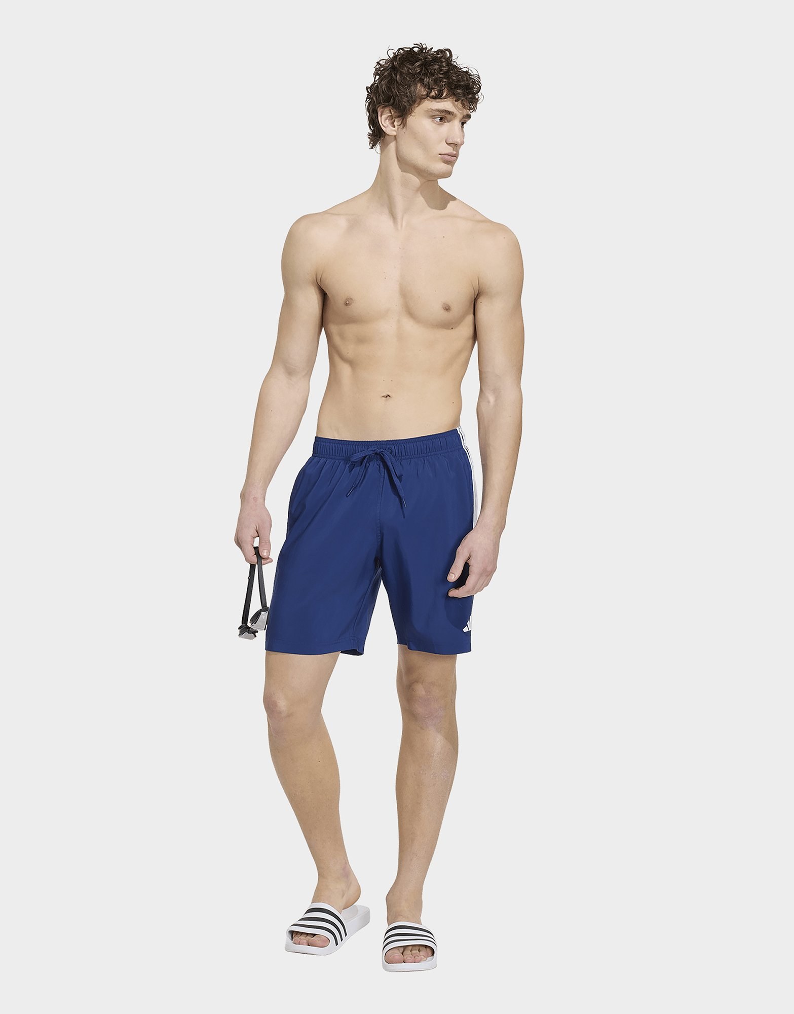 adidas 3-streifen Badeshorts, 20,5 Cm