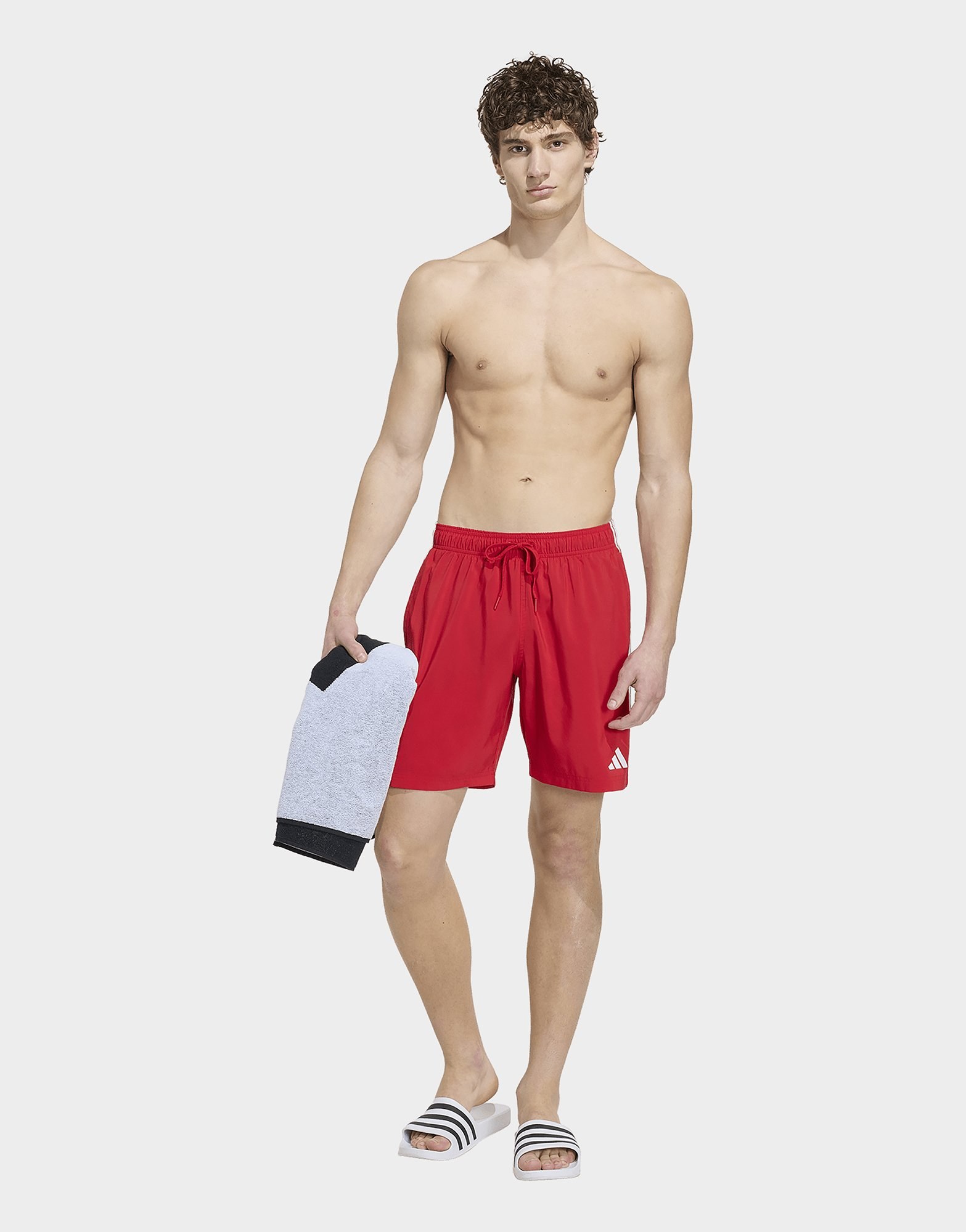 adidas 3-streifen Badeshorts, 20,5 Cm