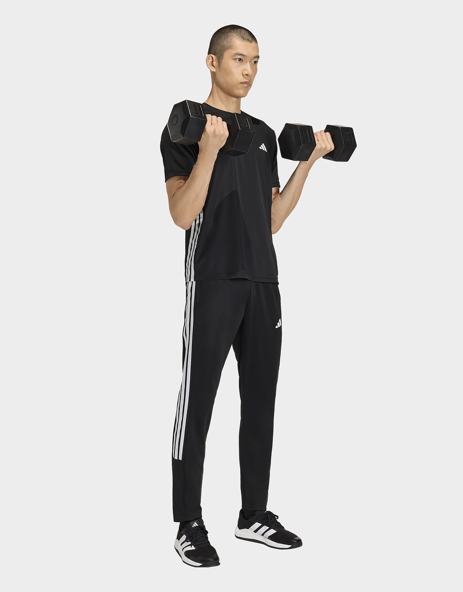 adidas Workout Essentials All-set 3-streifen Hose Aus Gewirktem Material