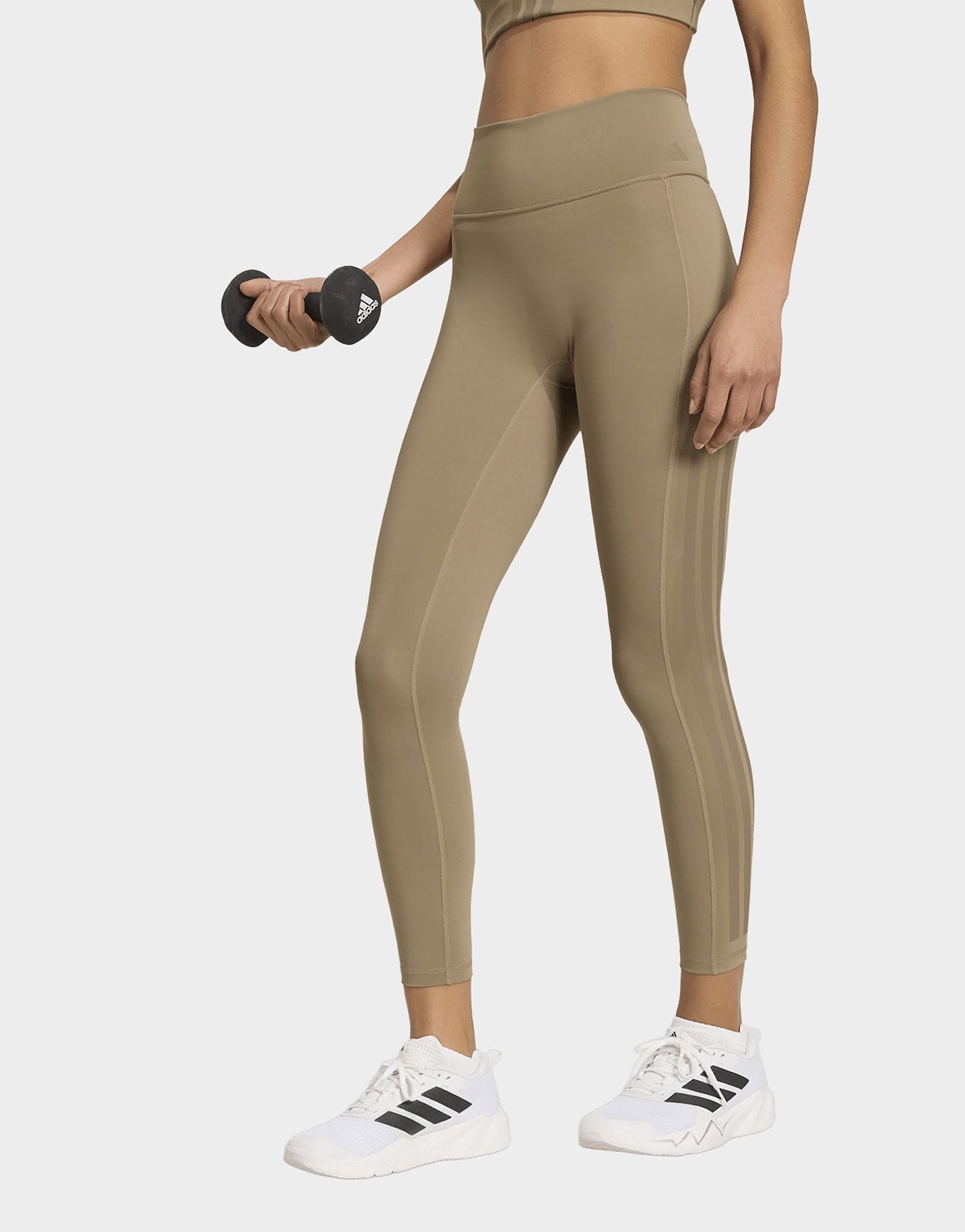 adidas Optime Workout 3-streifen 7/8 Leggings