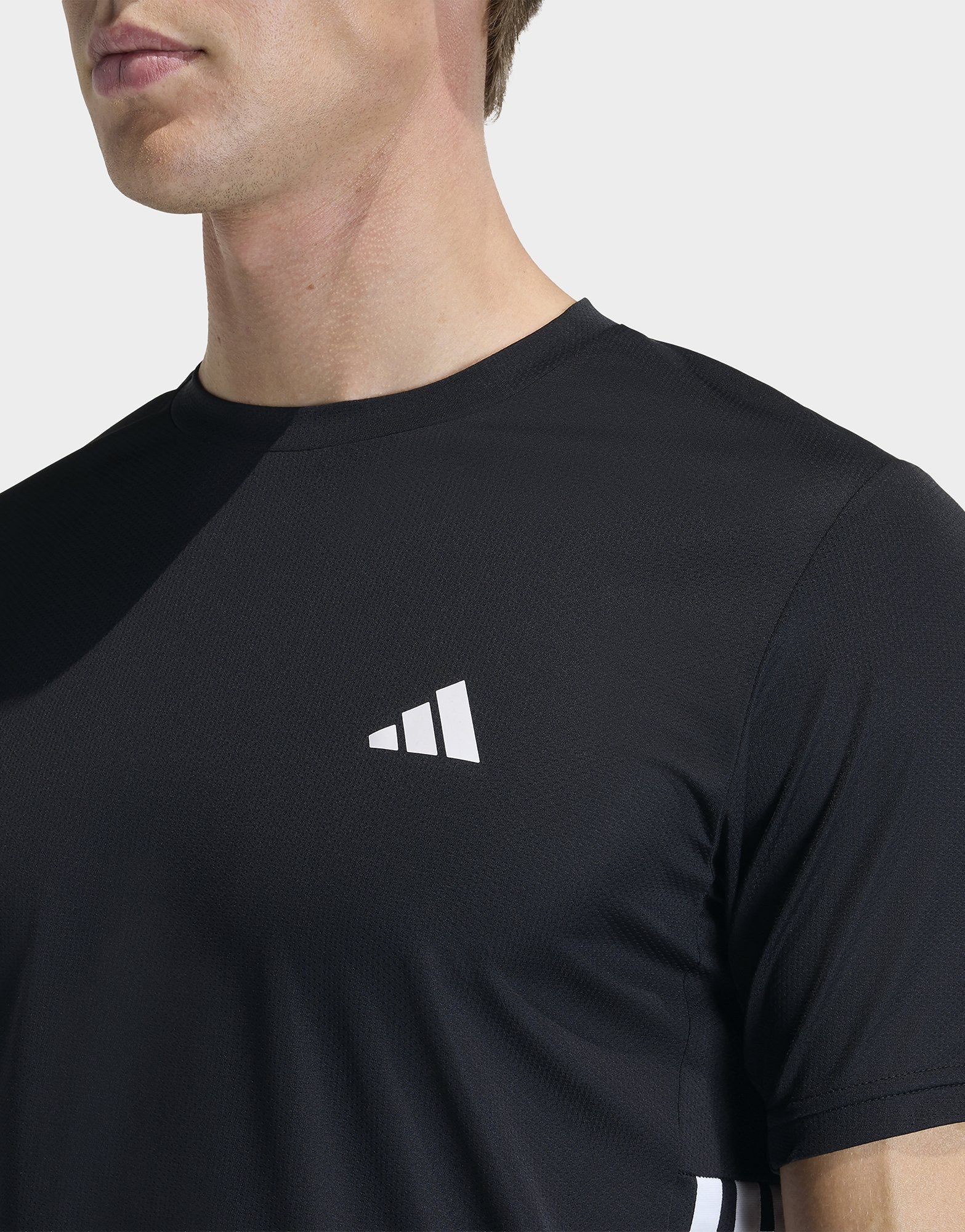 adidas Workout Essentials Base 3-streifen T-shirt