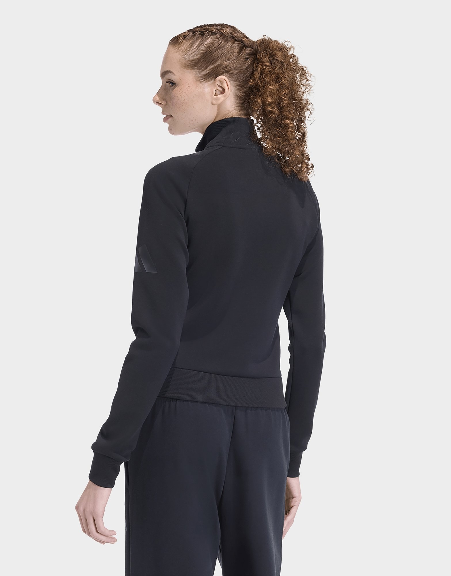 adidas Soft Lux Trainingsjacke, Schmal Geschnitten