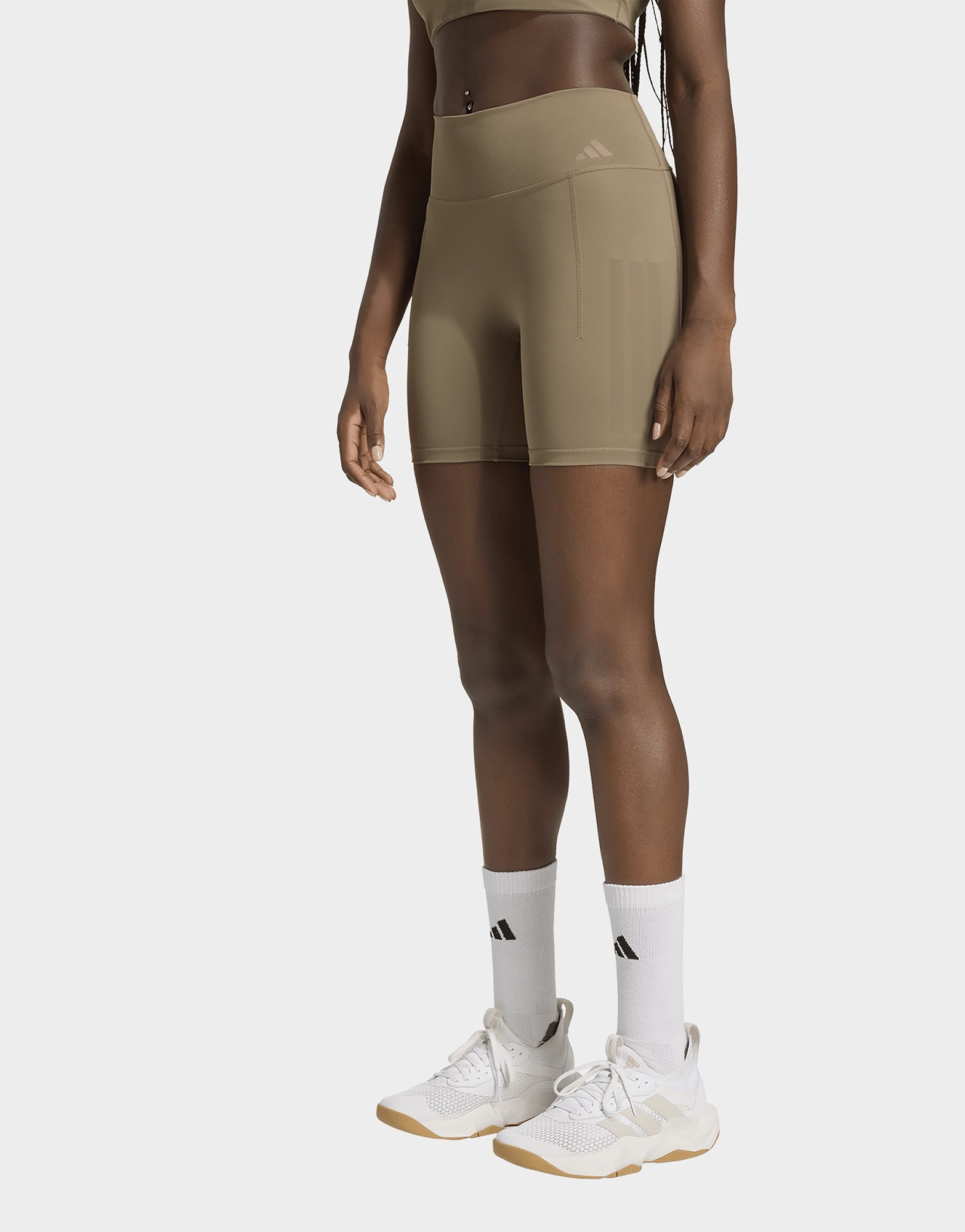 adidas Optime Workout 3-streifen Kurze Leggings
