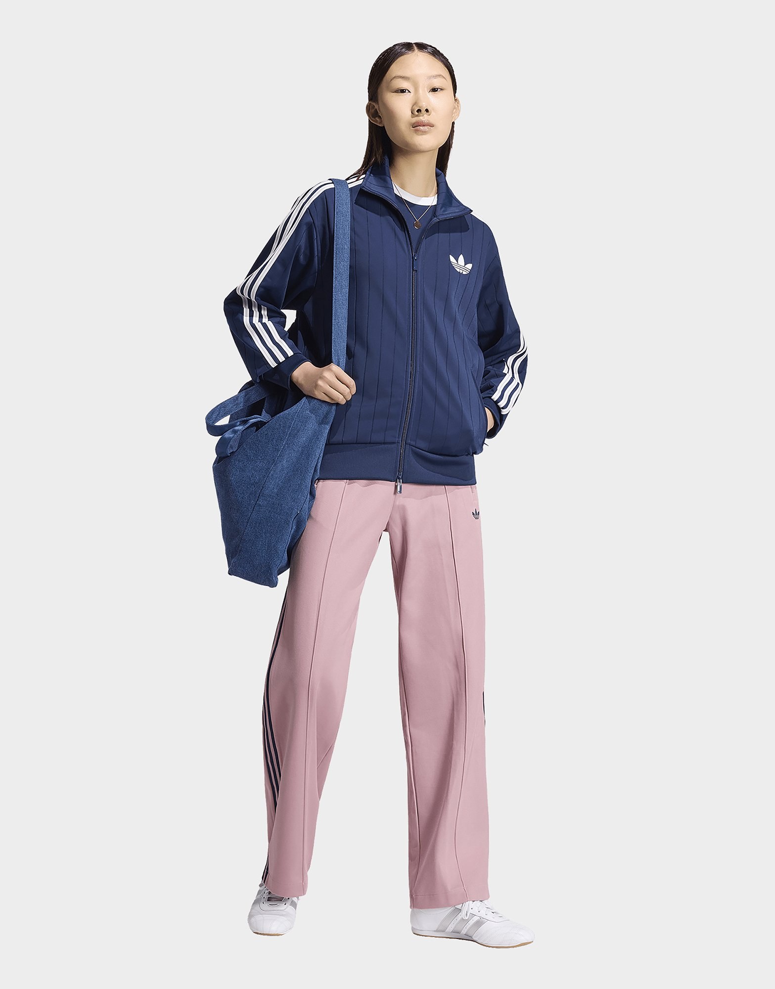 adidas Originals Firebird Track Top, Nadelstreifen, Locker Geschnitten
