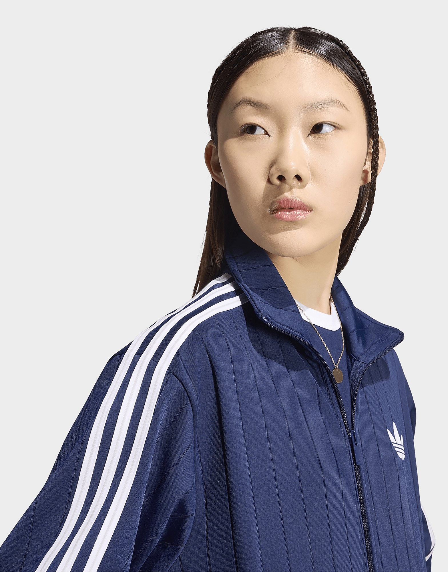 adidas Originals Firebird Track Top, Nadelstreifen, Locker Geschnitten