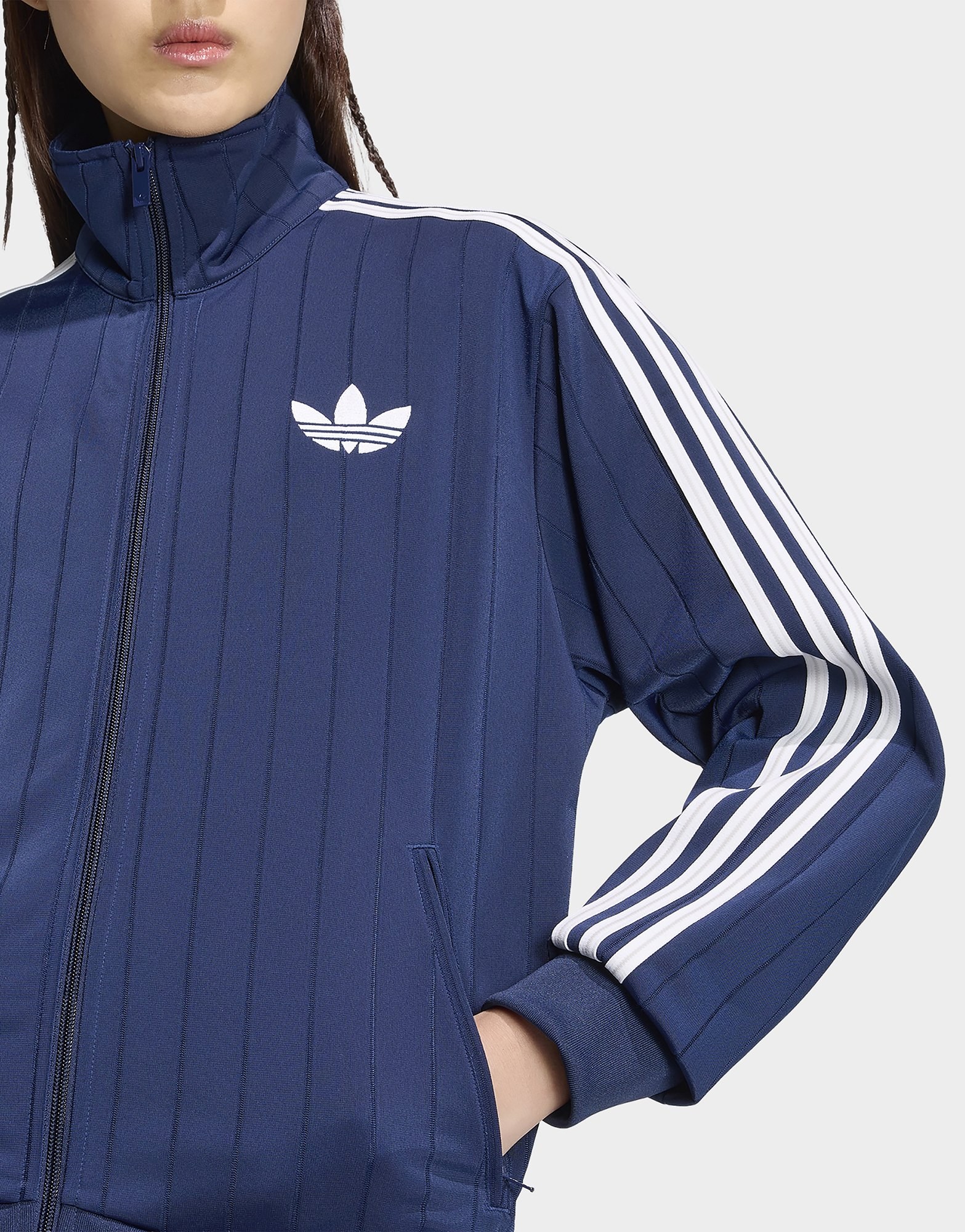 adidas Originals Firebird Track Top, Nadelstreifen, Locker Geschnitten