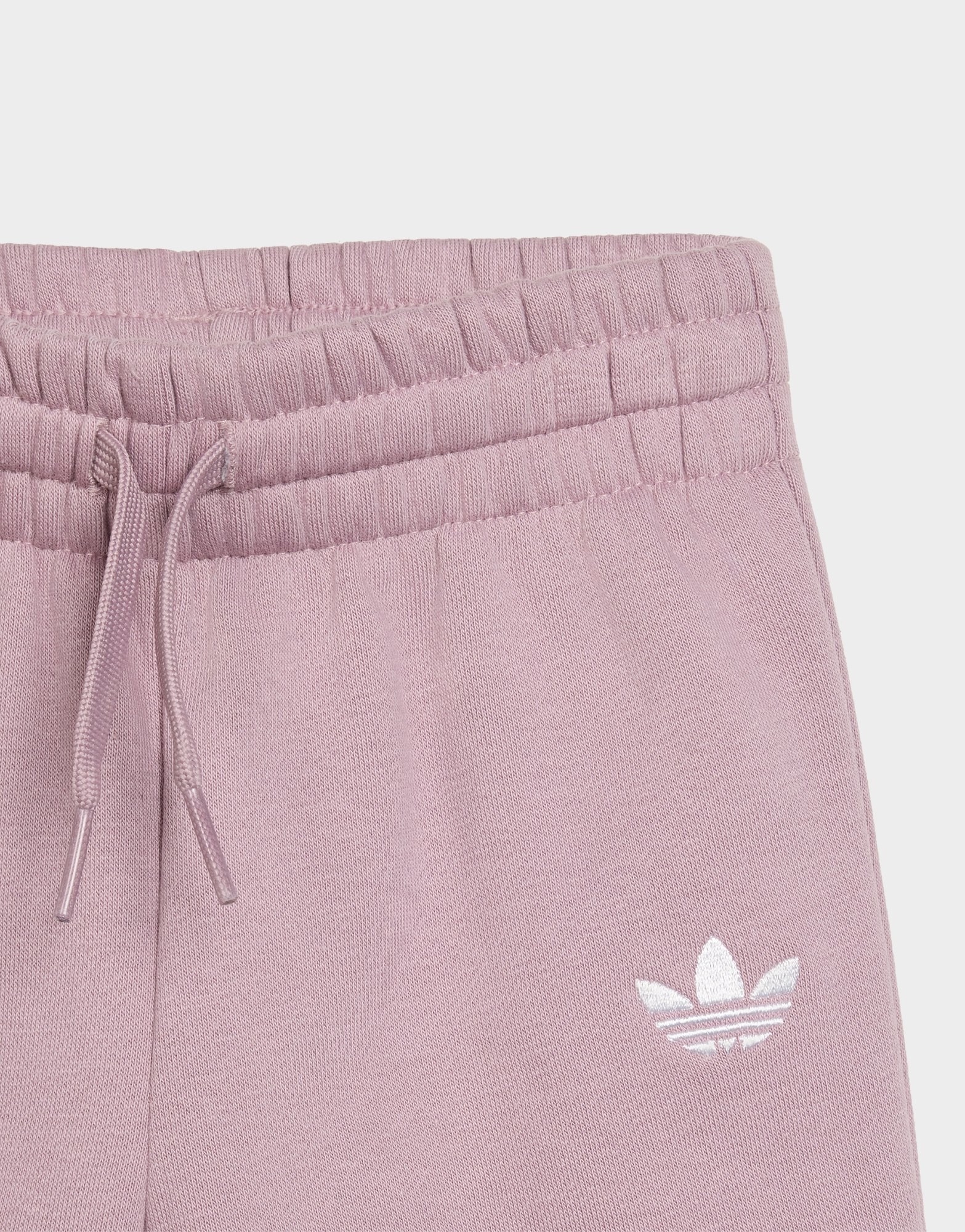 adidas LOCKER GESCHNITTENES SET, RUNDHALSTOP, HOSE MIT WEITEM BEIN
