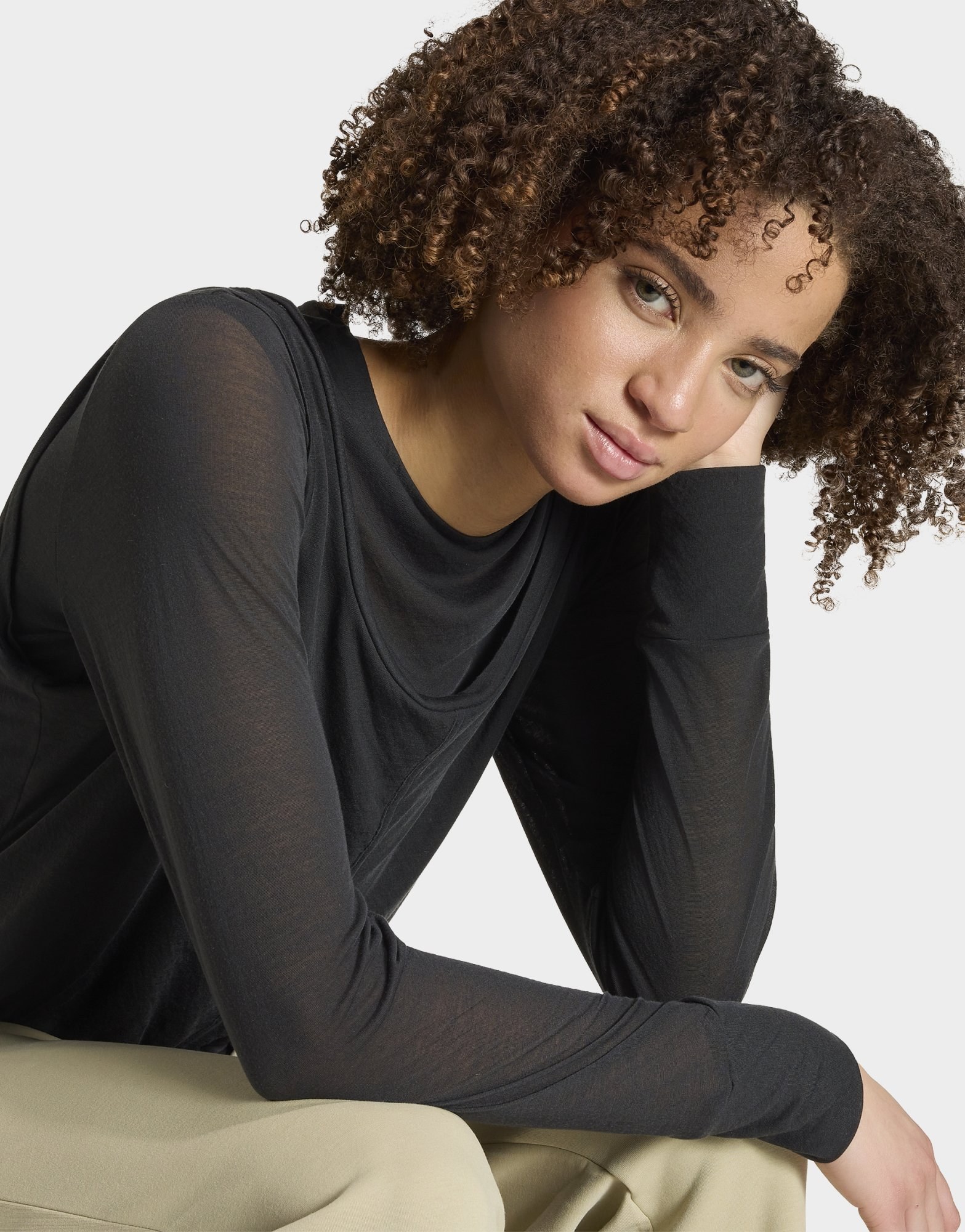 adidas Soft Lux Longsleeve, Transparent