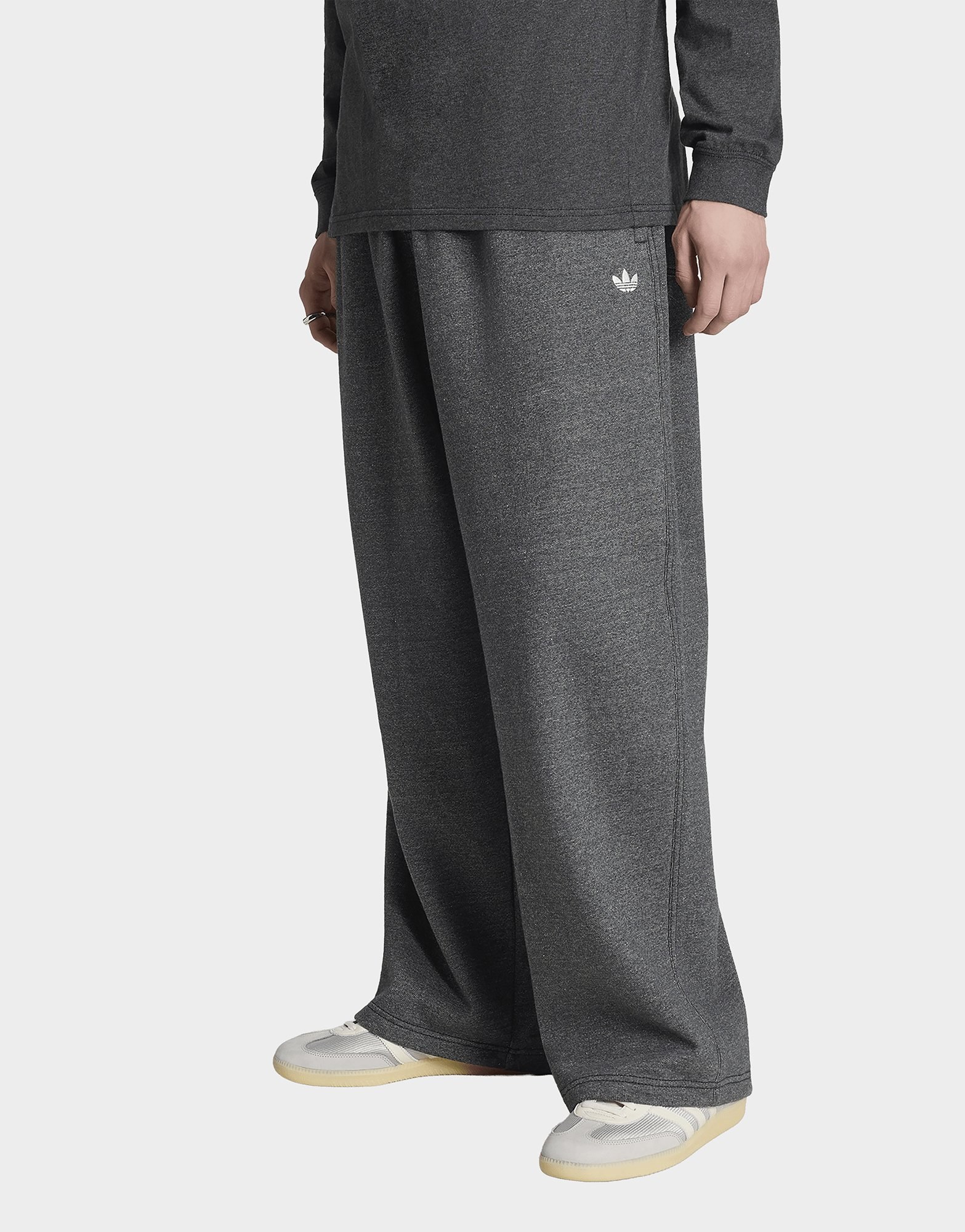 adidas Trefoil Essentials Baggy-hose, Meliert, Beinabschlüsse Ohne Saum