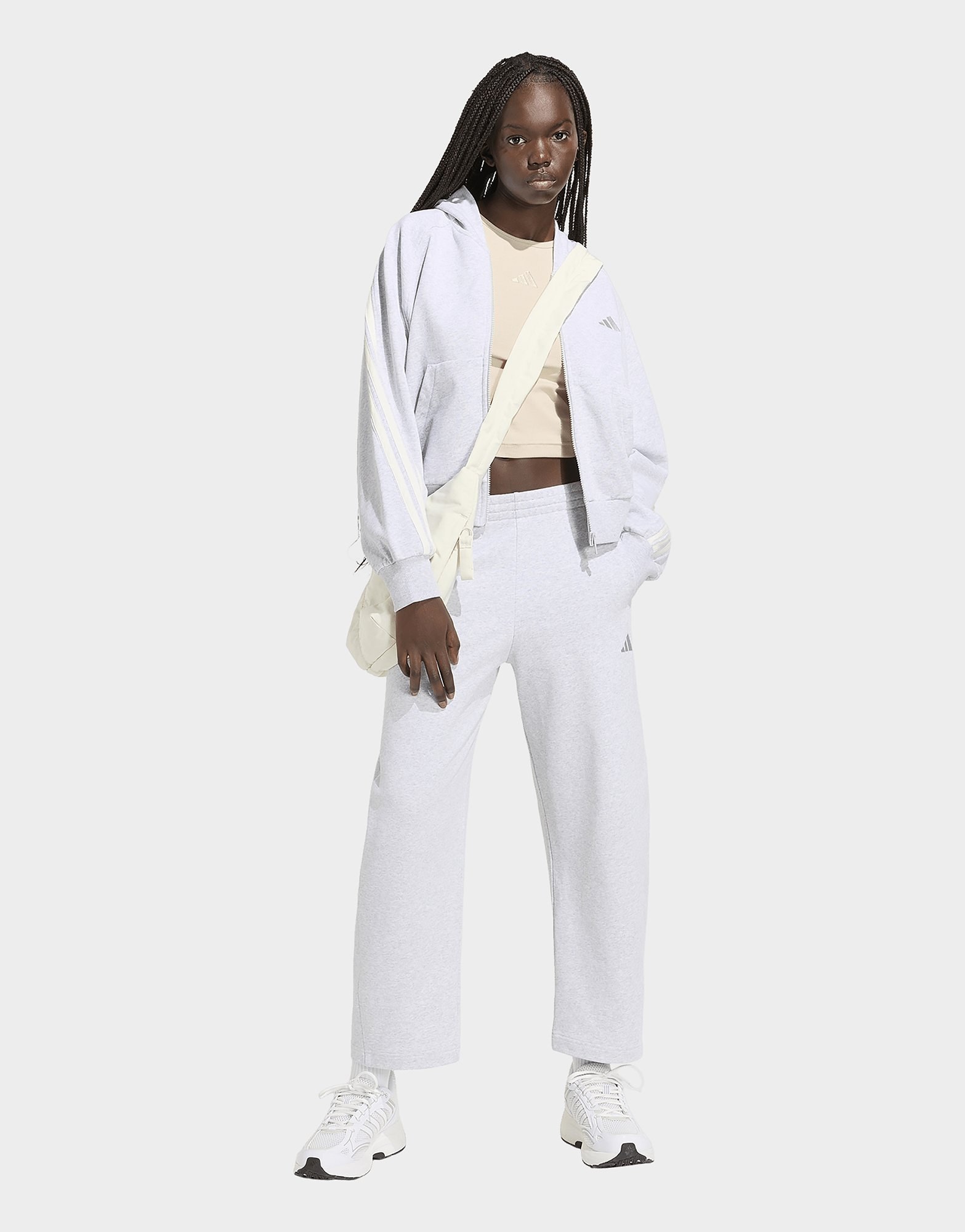 adidas Kit 3-streifen Kapuzenjacke
