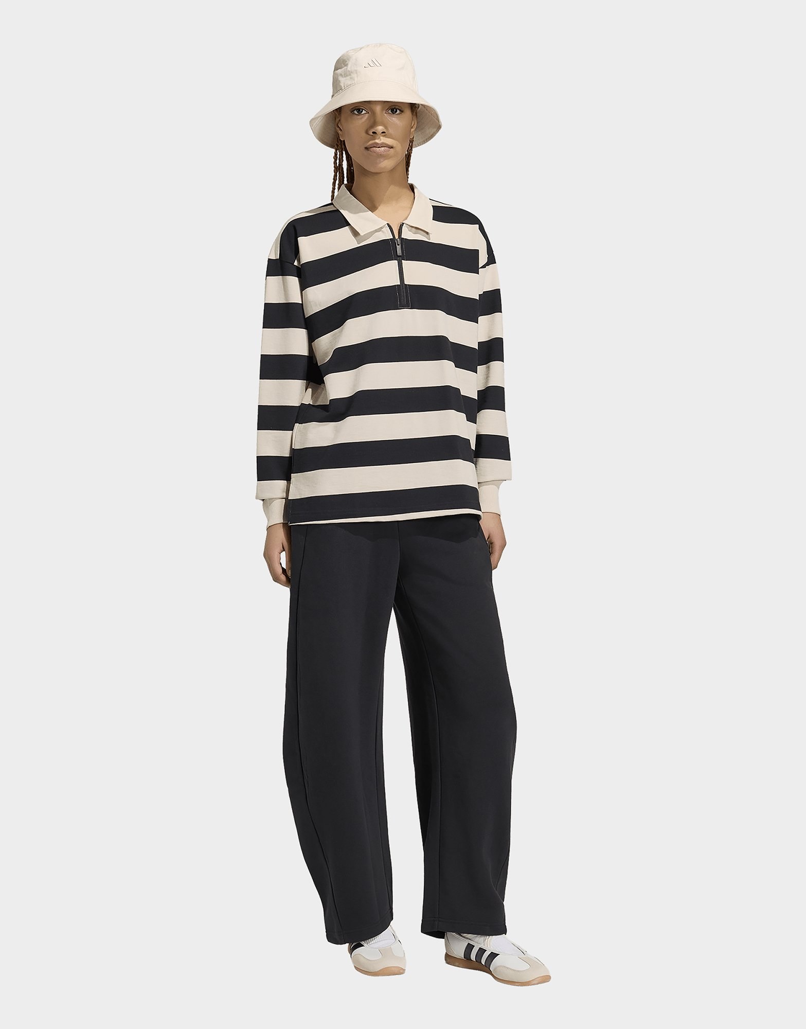 adidas Essentials Contemporary French Terry Langarm-poloshirt