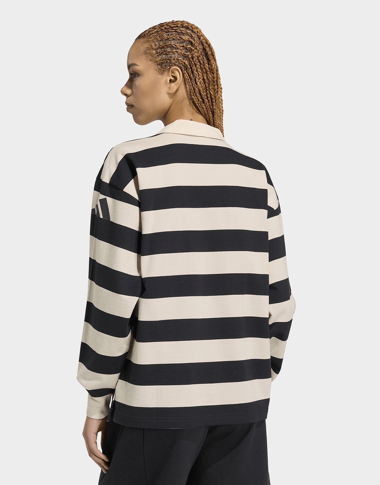 adidas Essentials Contemporary French Terry Langarm-poloshirt