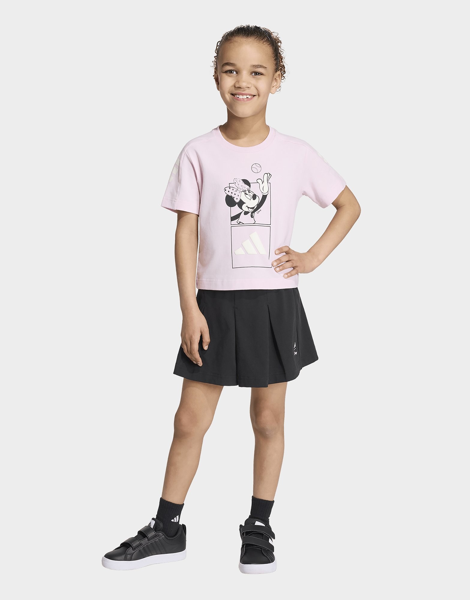 adidas DISNEY MINNIE MAUS SET, T-SHIRT UND SHORTS