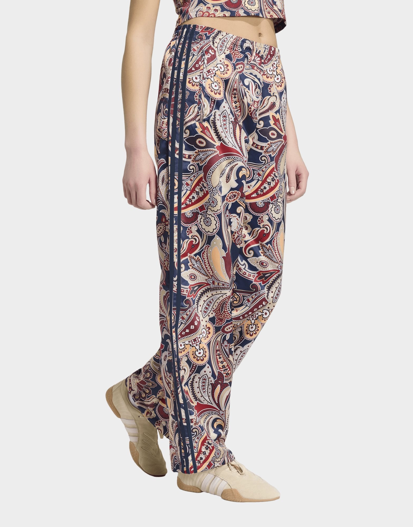 adidas Liberty London Firebird Trainingshose Aus Satin