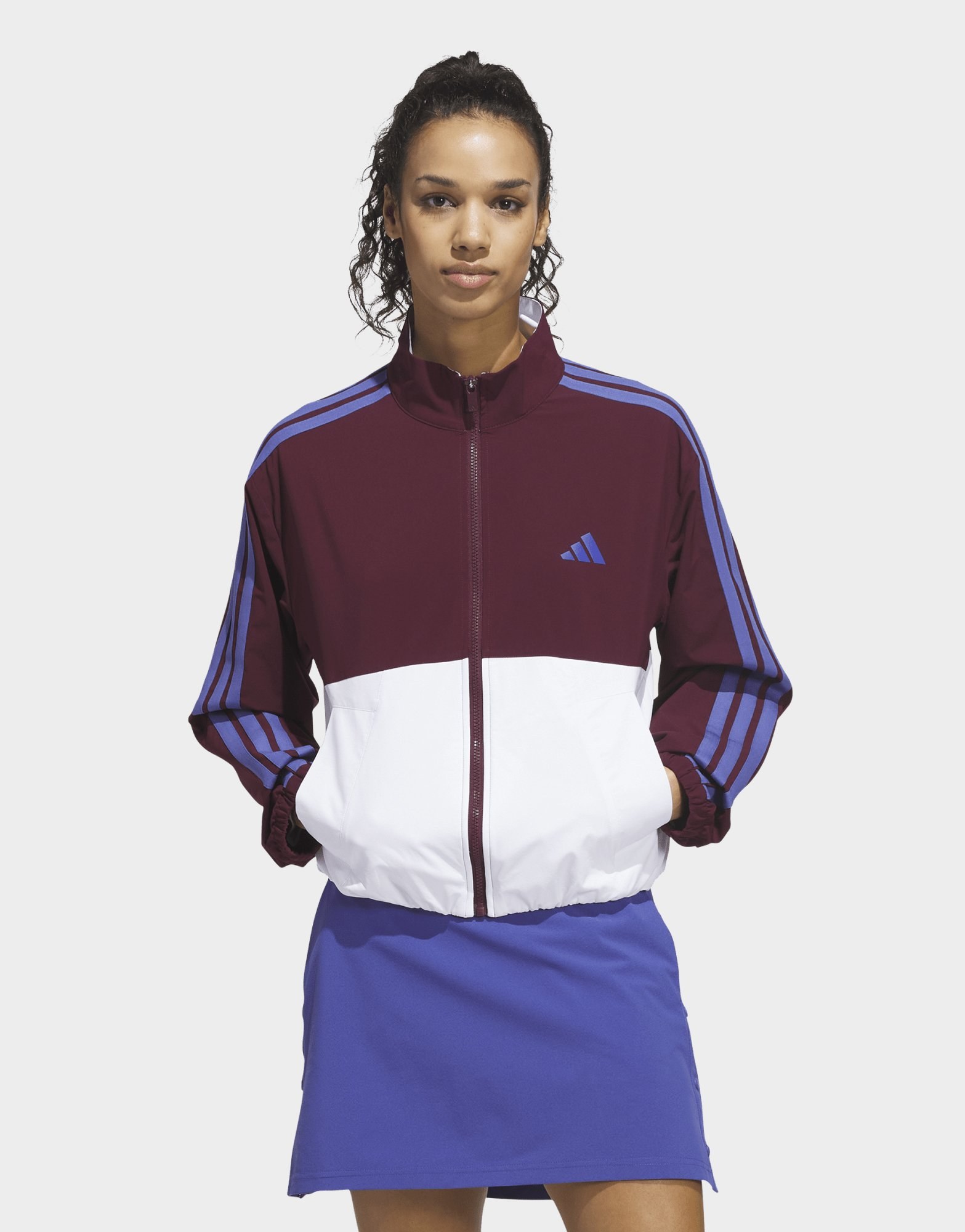 adidas Beyond The Course Colorblock Twistweave Full-zip Jacke