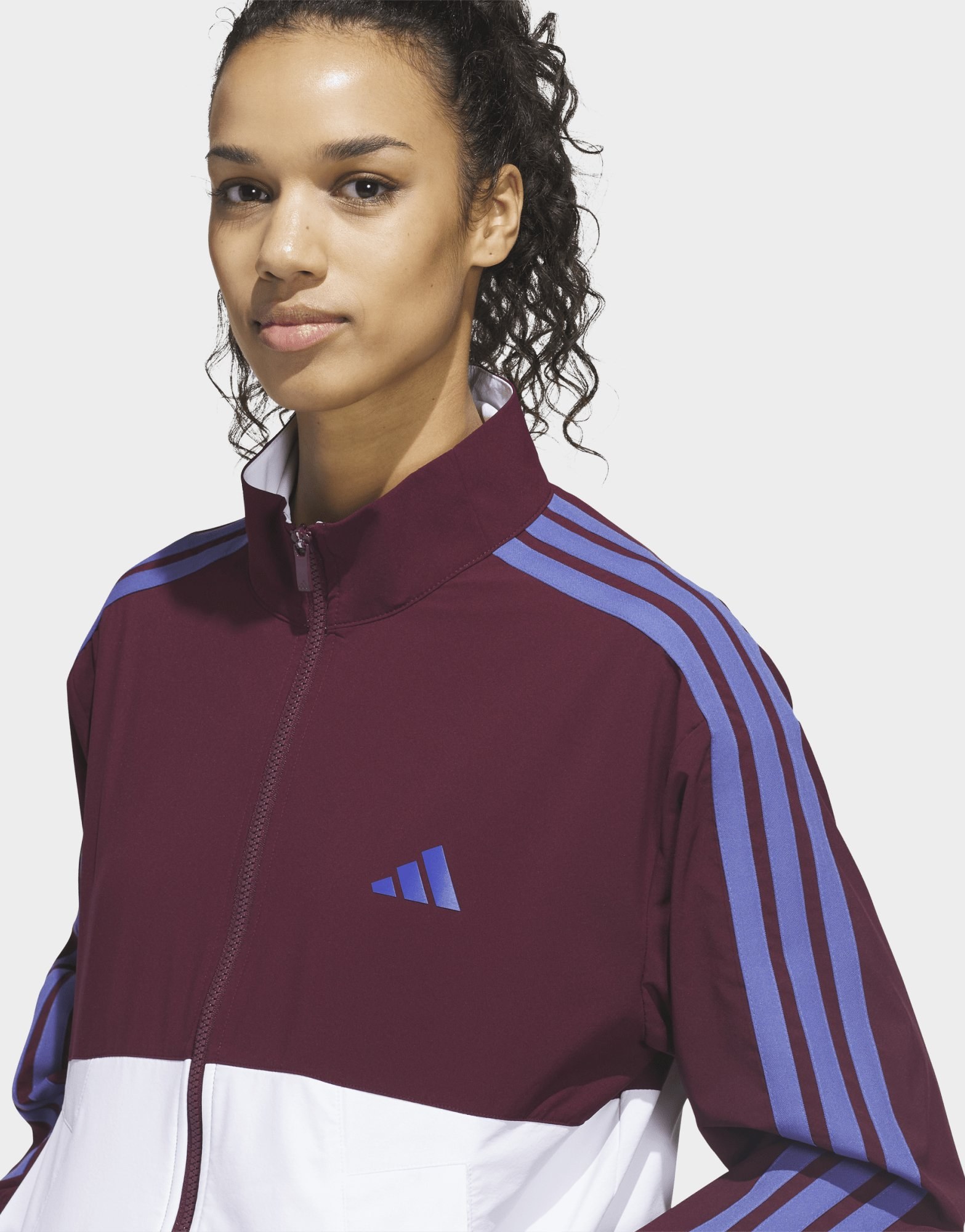 adidas Beyond The Course Colorblock Twistweave Full-zip Jacke