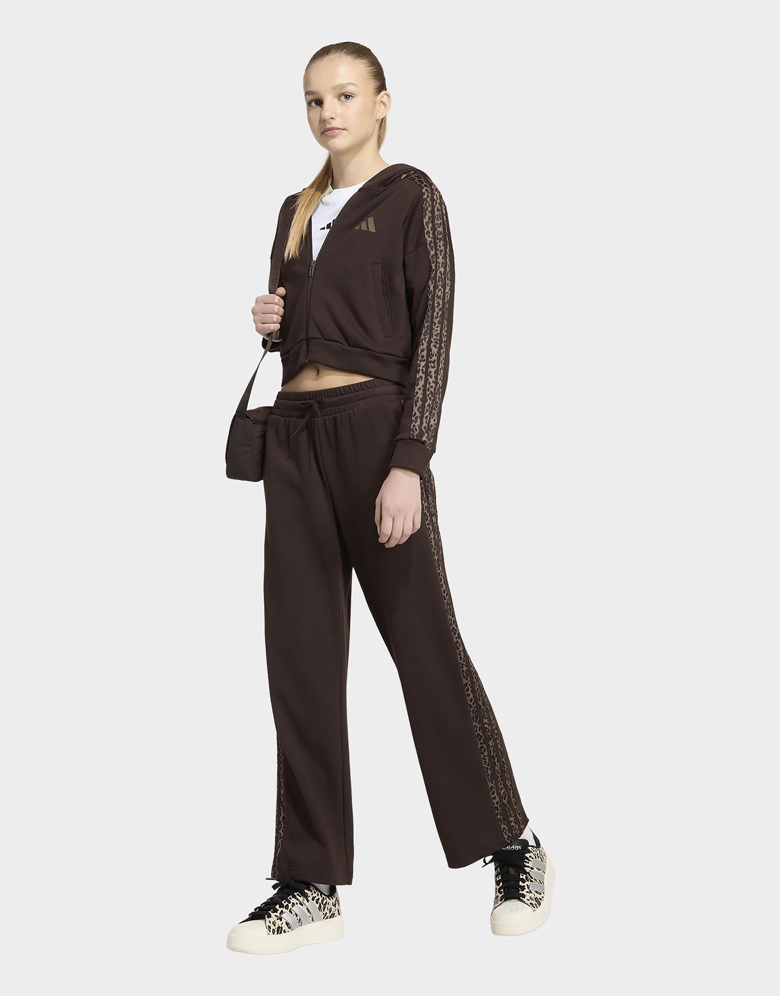 adidas Seasonals Animal Kapuzenjacke, Durchgehender Reissverschluss
