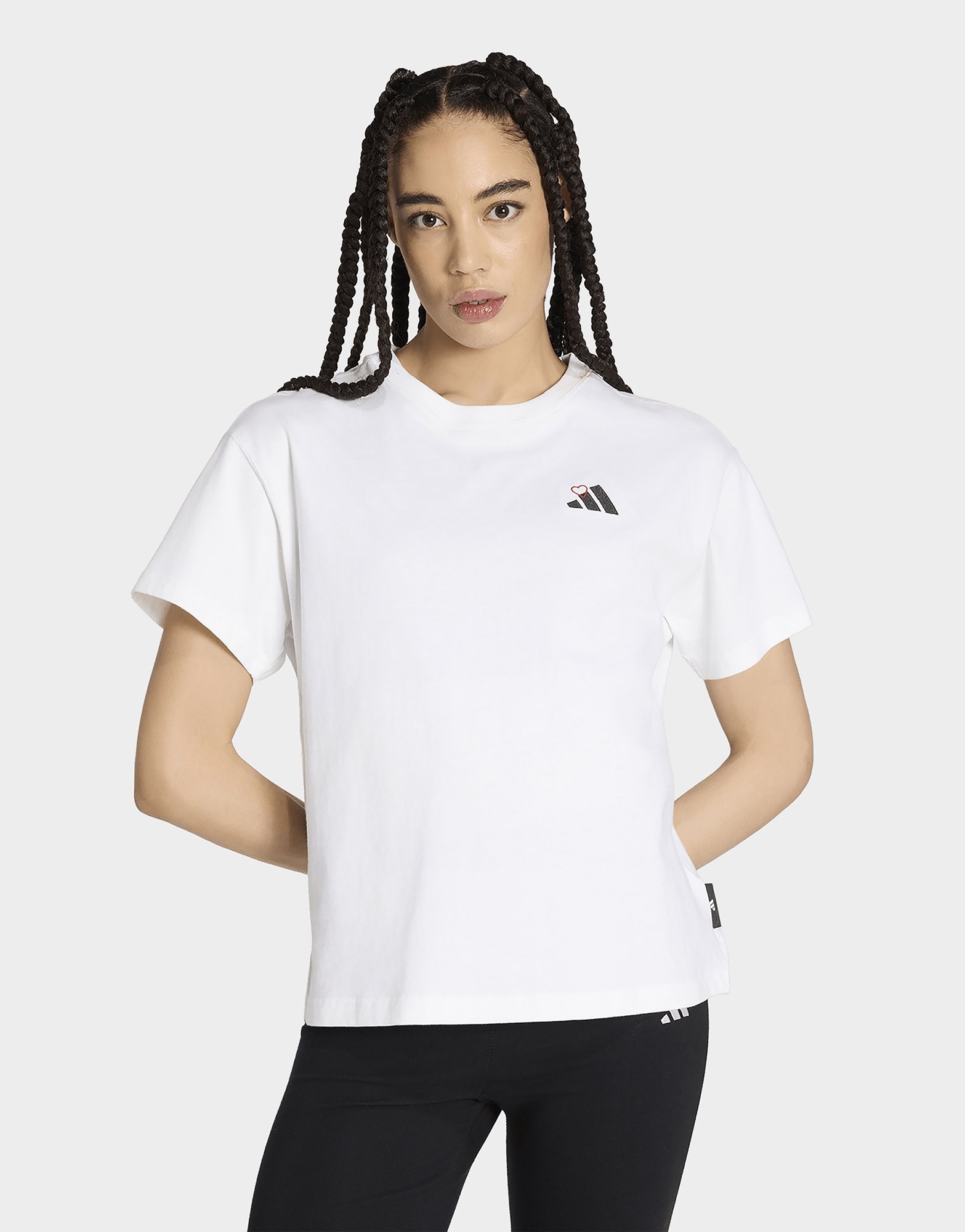 adidas Embroidery Pack Grafik T-shirt, Locker Geschnitten