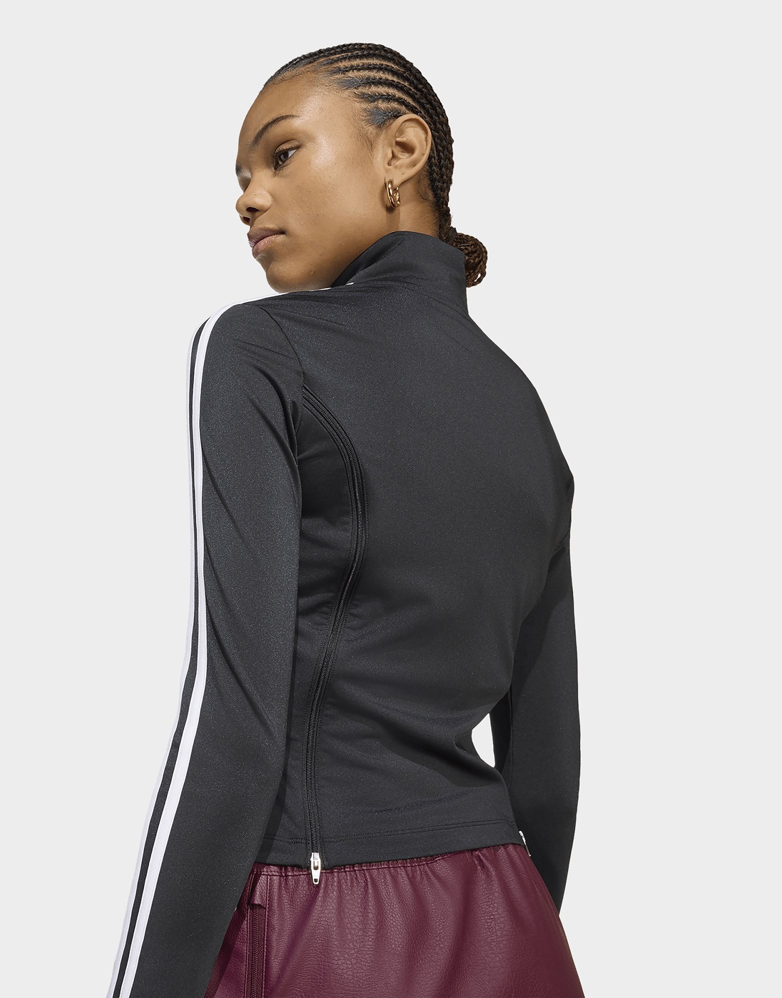 adidas X MIA MARQUEZ T-SHIRT, LANGÄRMELIG, REISSVERSCHLUSS