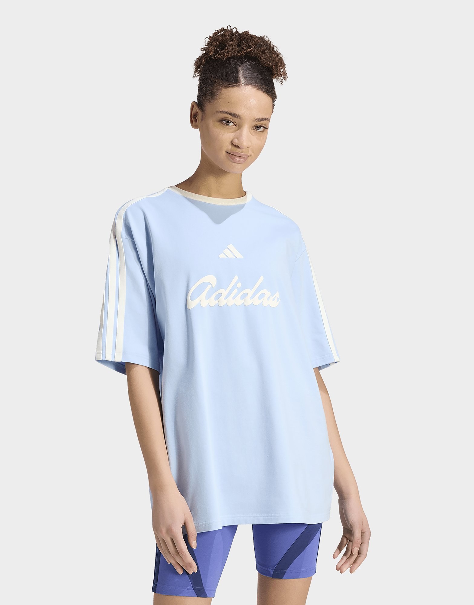 adidas Lux Tiro Grafik T-shirt, Locker Geschnitten