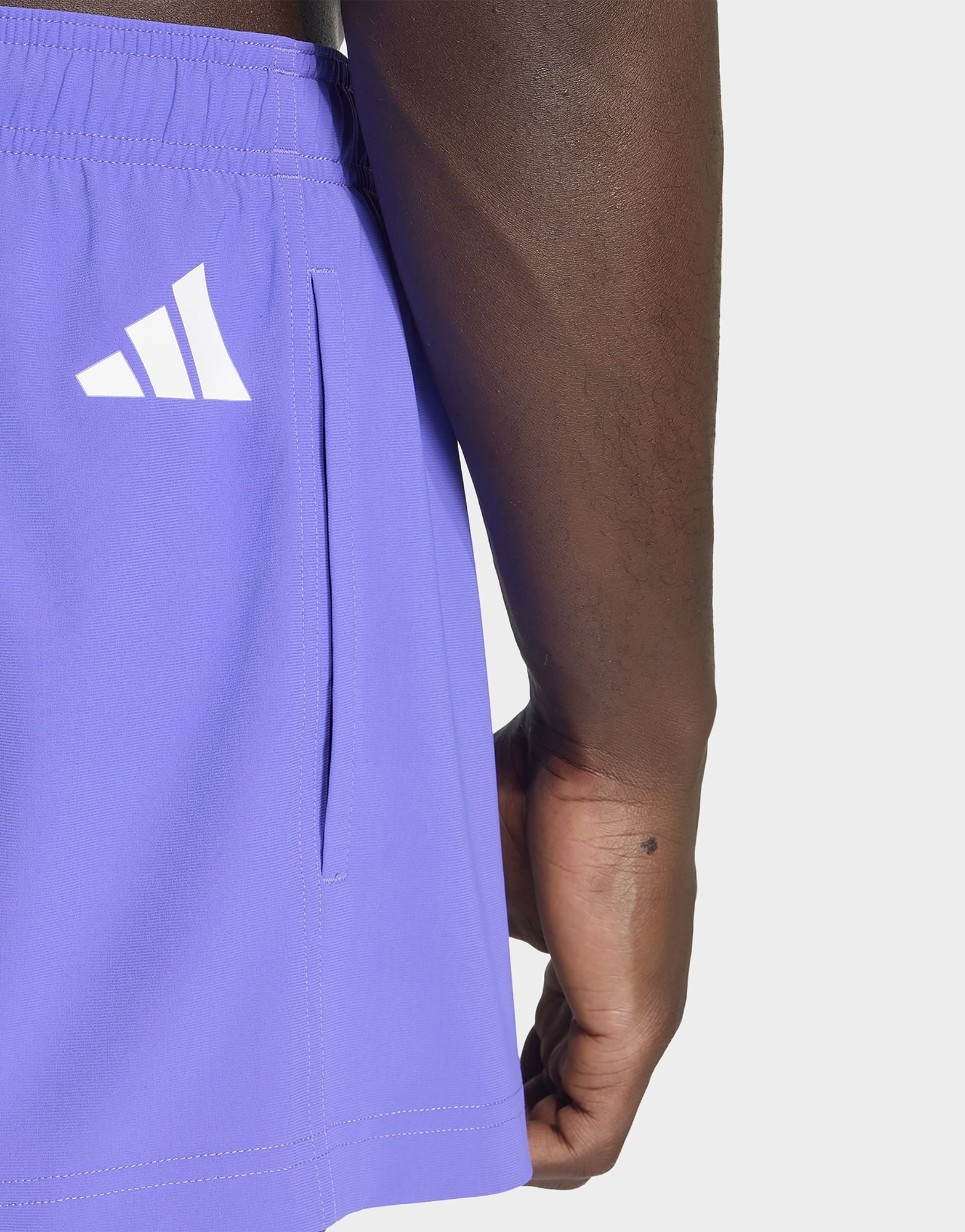 adidas Logo Elastische Strick-badehose 7,6 Cm