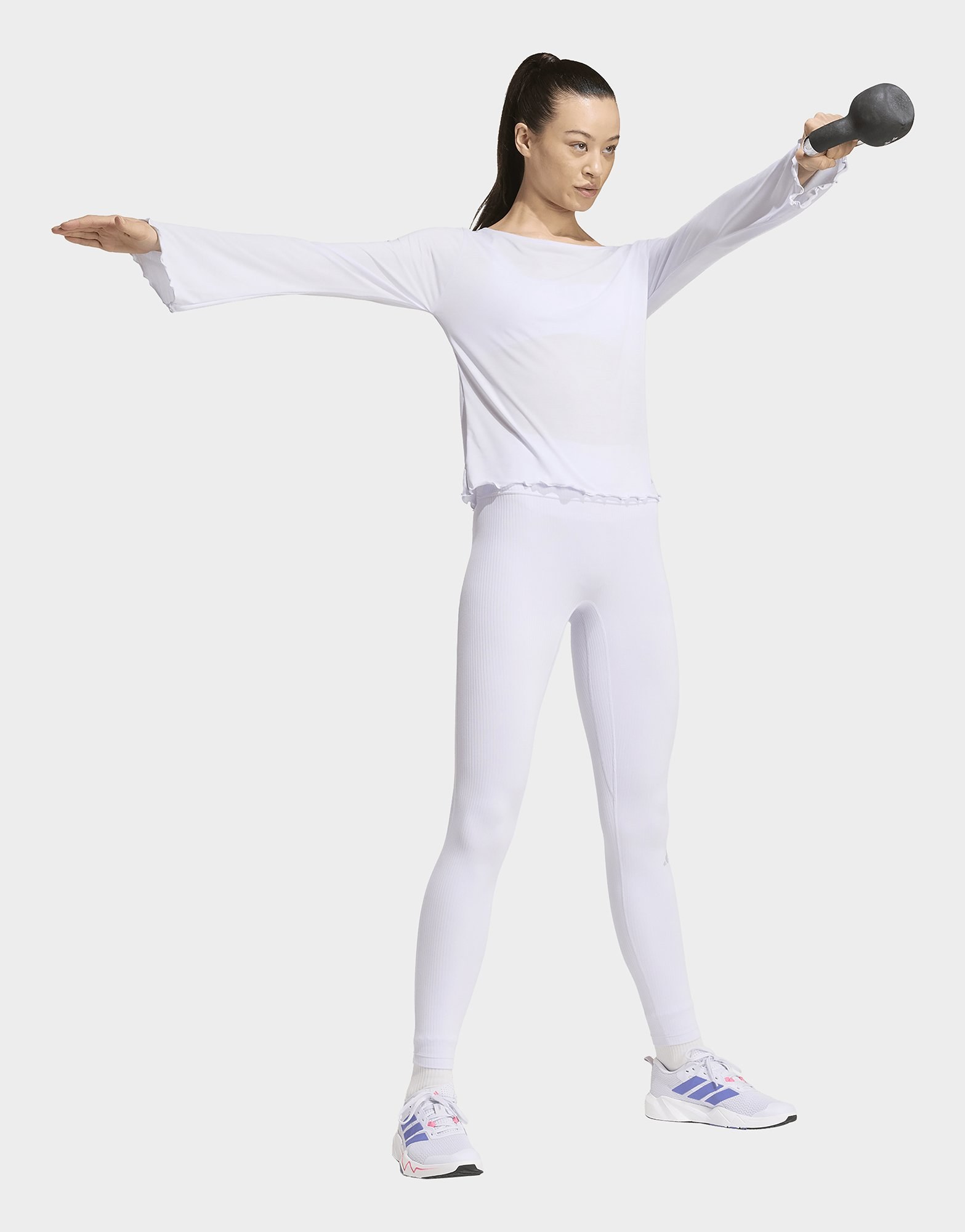 adidas All Me Leggings, Gerippt