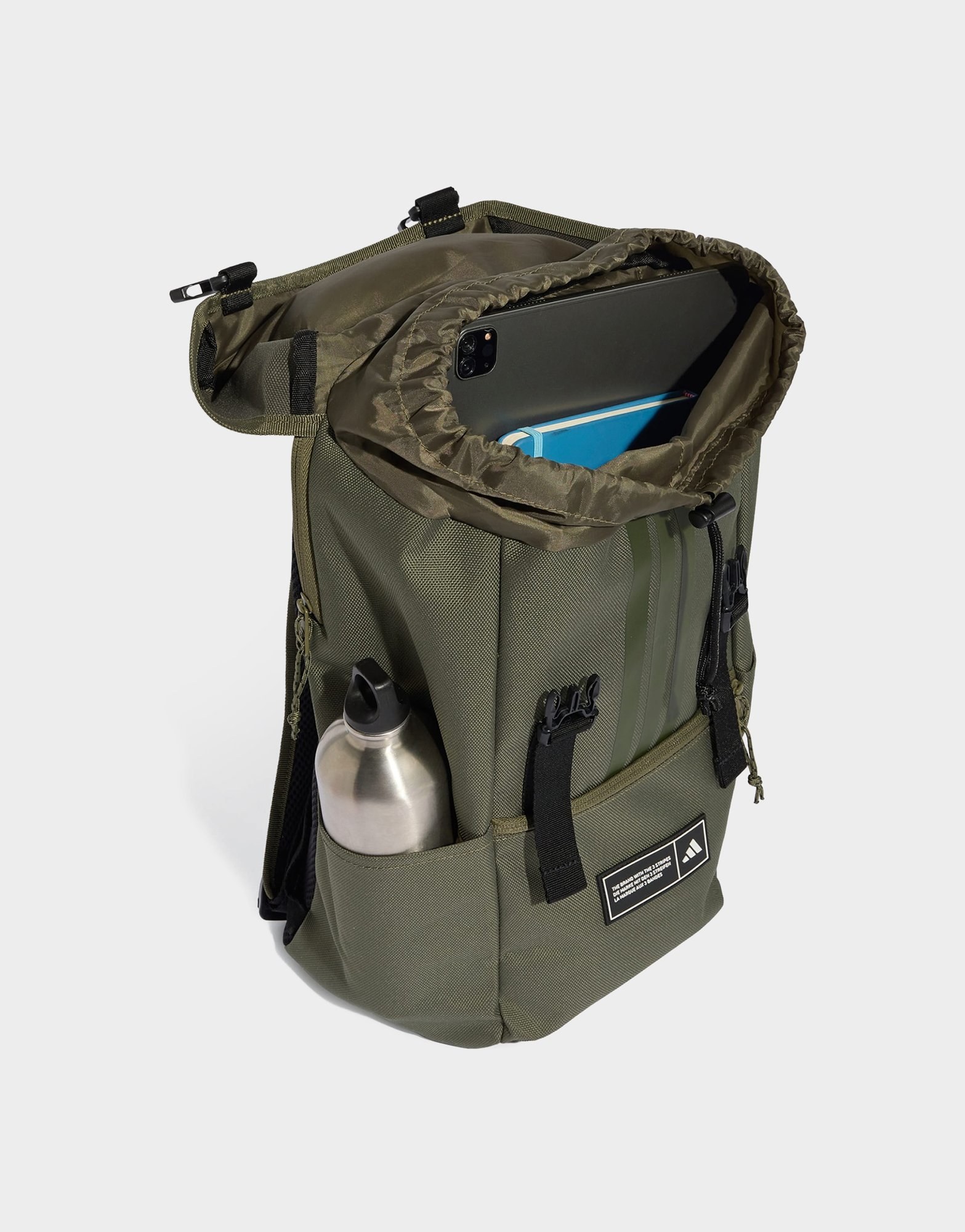 adidas adidas 3-STREIFEN RUCKSACK, MIT KLAPPE