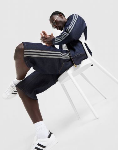 adidas Originals Firebird Denim Shorts