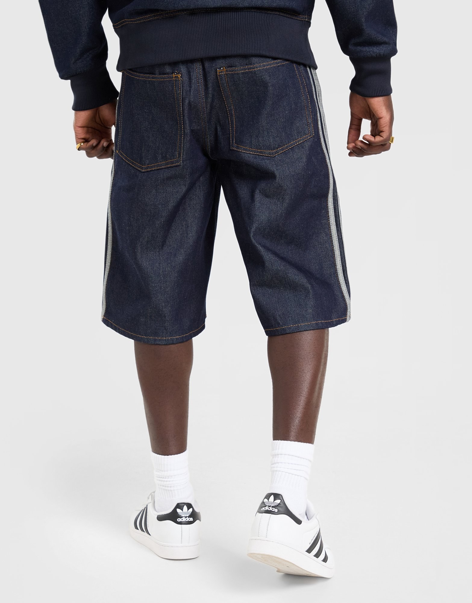 adidas Originals Firebird Denim Shorts