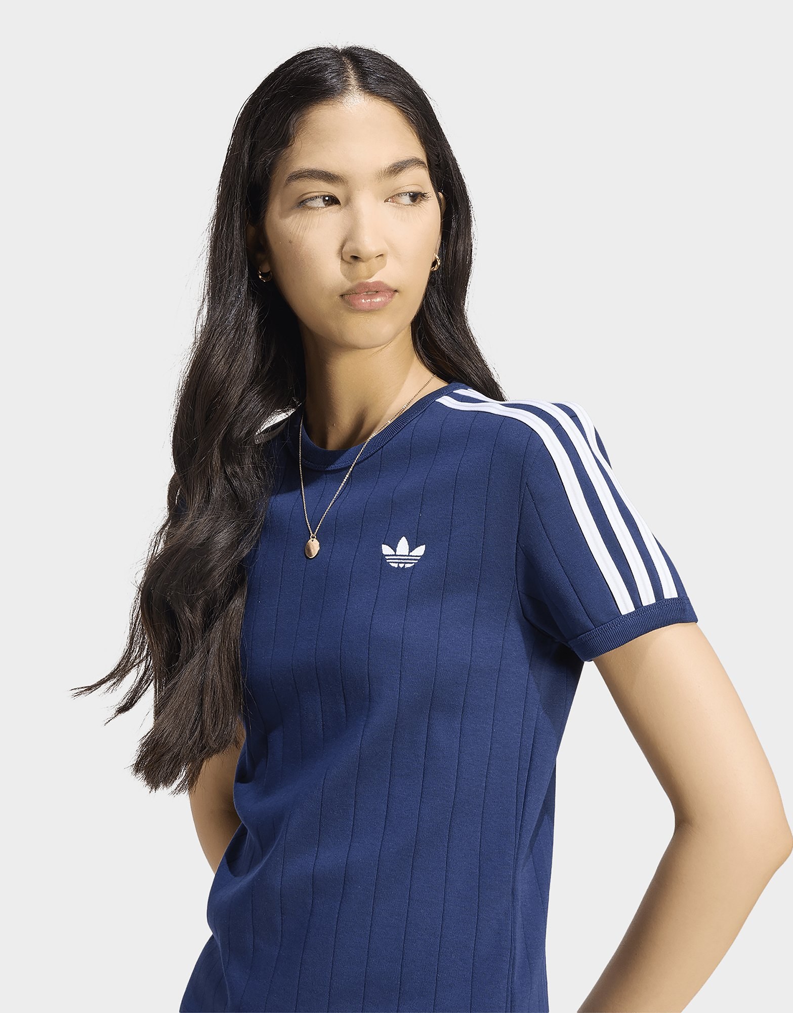 adidas T-shirt, Schmal Geschnitten, Nadelstreifen