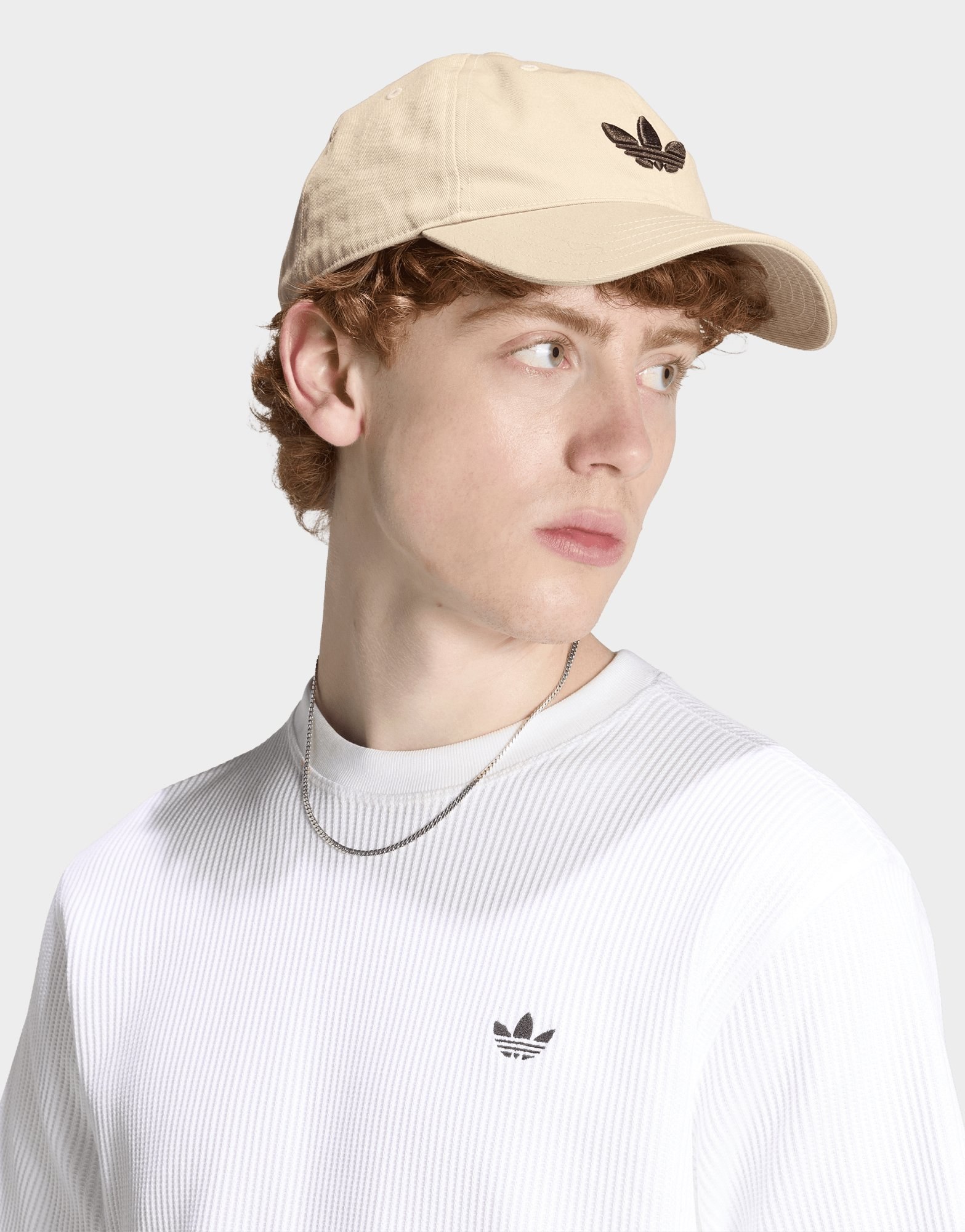adidas Originals Trefoil Essentials Waffelstrick-t-shirt