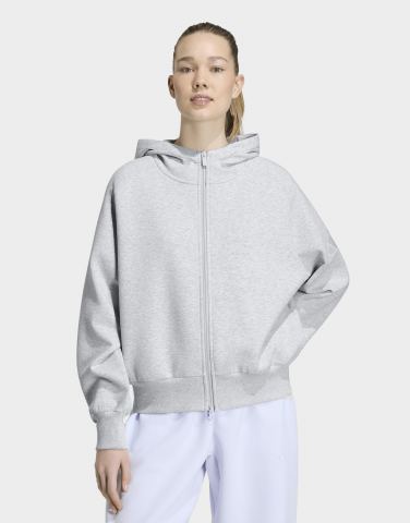 adidas Soft Lux Kapuzenjacke, Reissverschluss