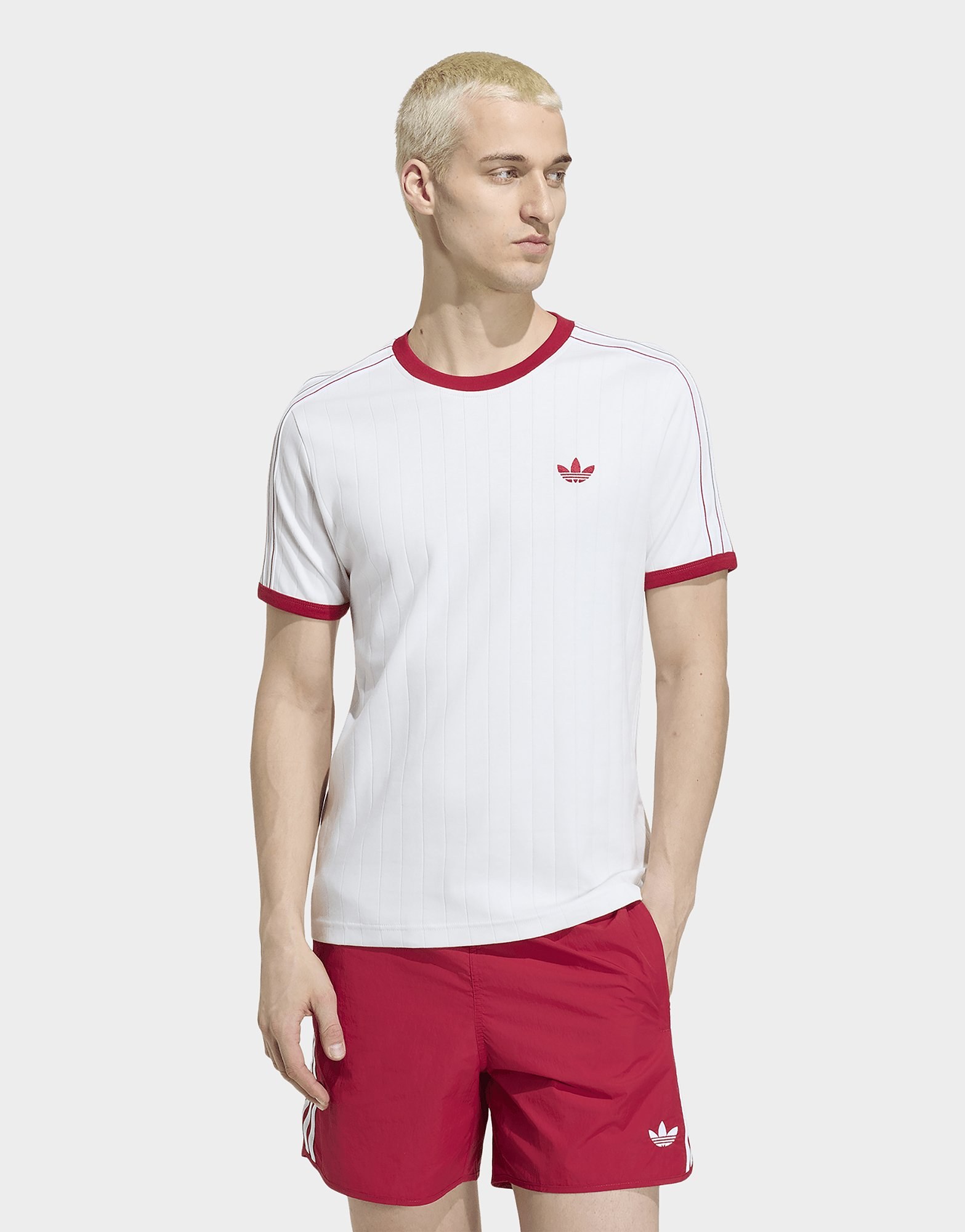 adidas Drop Needle 3-streifen T-shirt