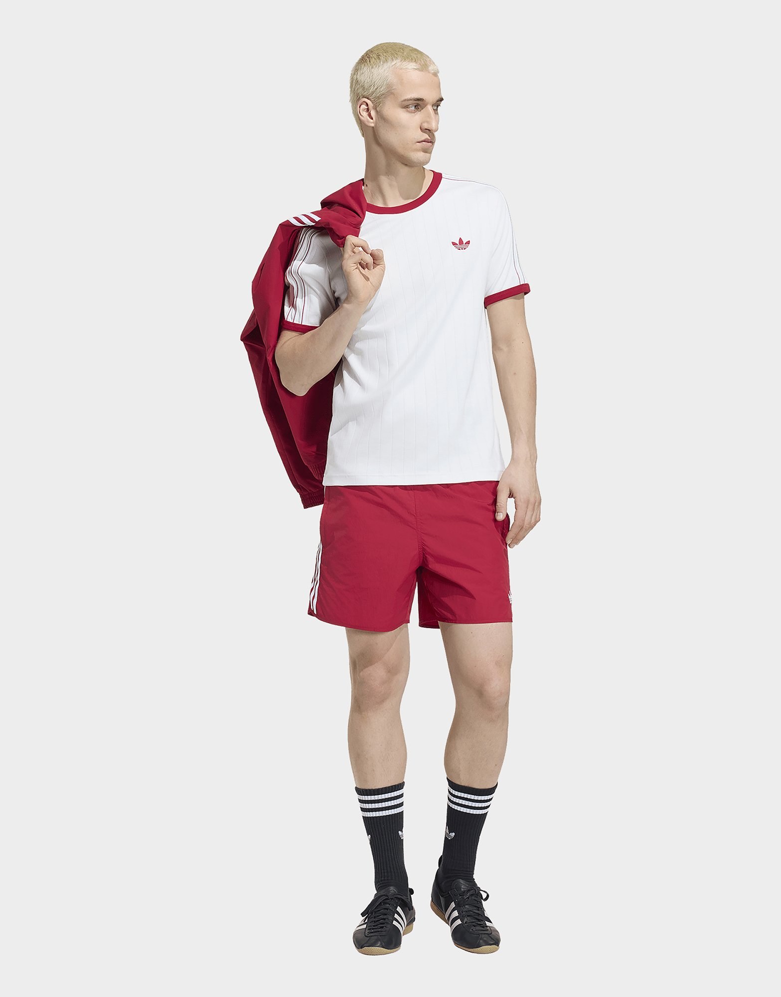 adidas Drop Needle 3-streifen T-shirt