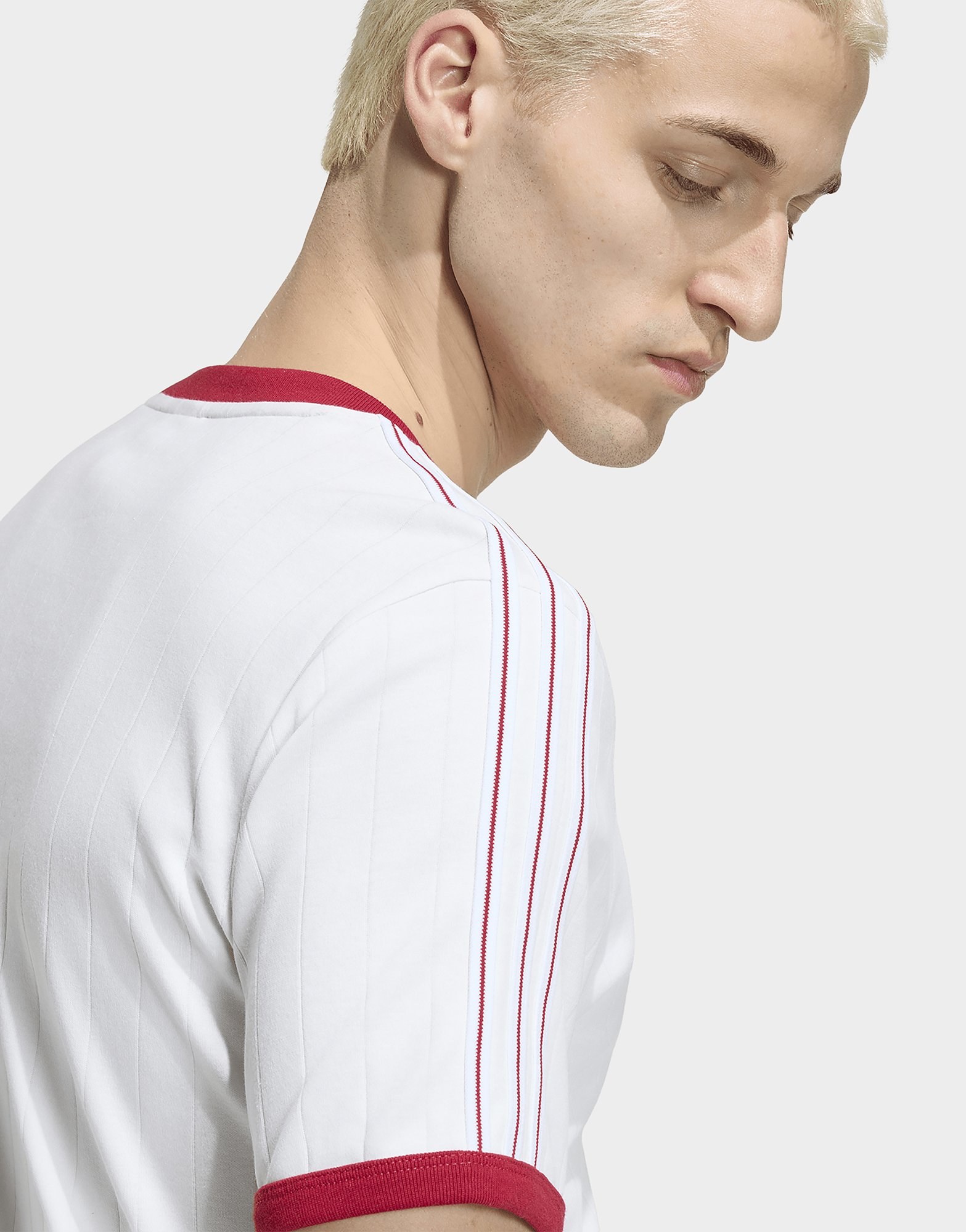 adidas Drop Needle 3-streifen T-shirt
